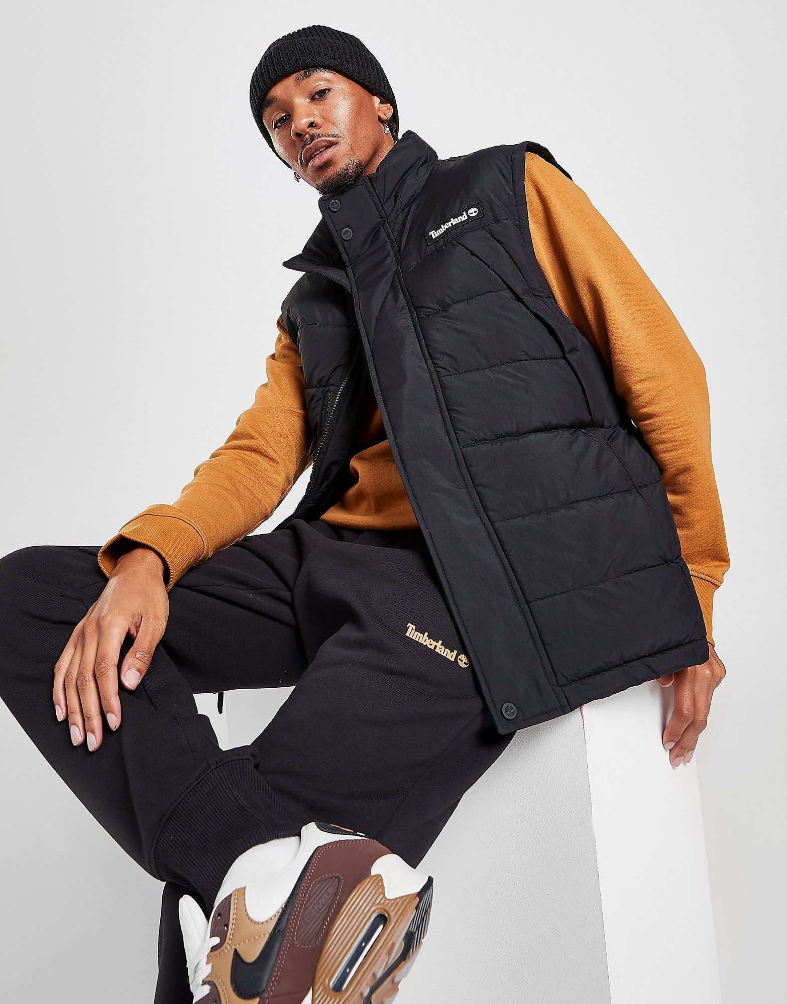

Timberland Archive Gilet - Black - Mens, Black