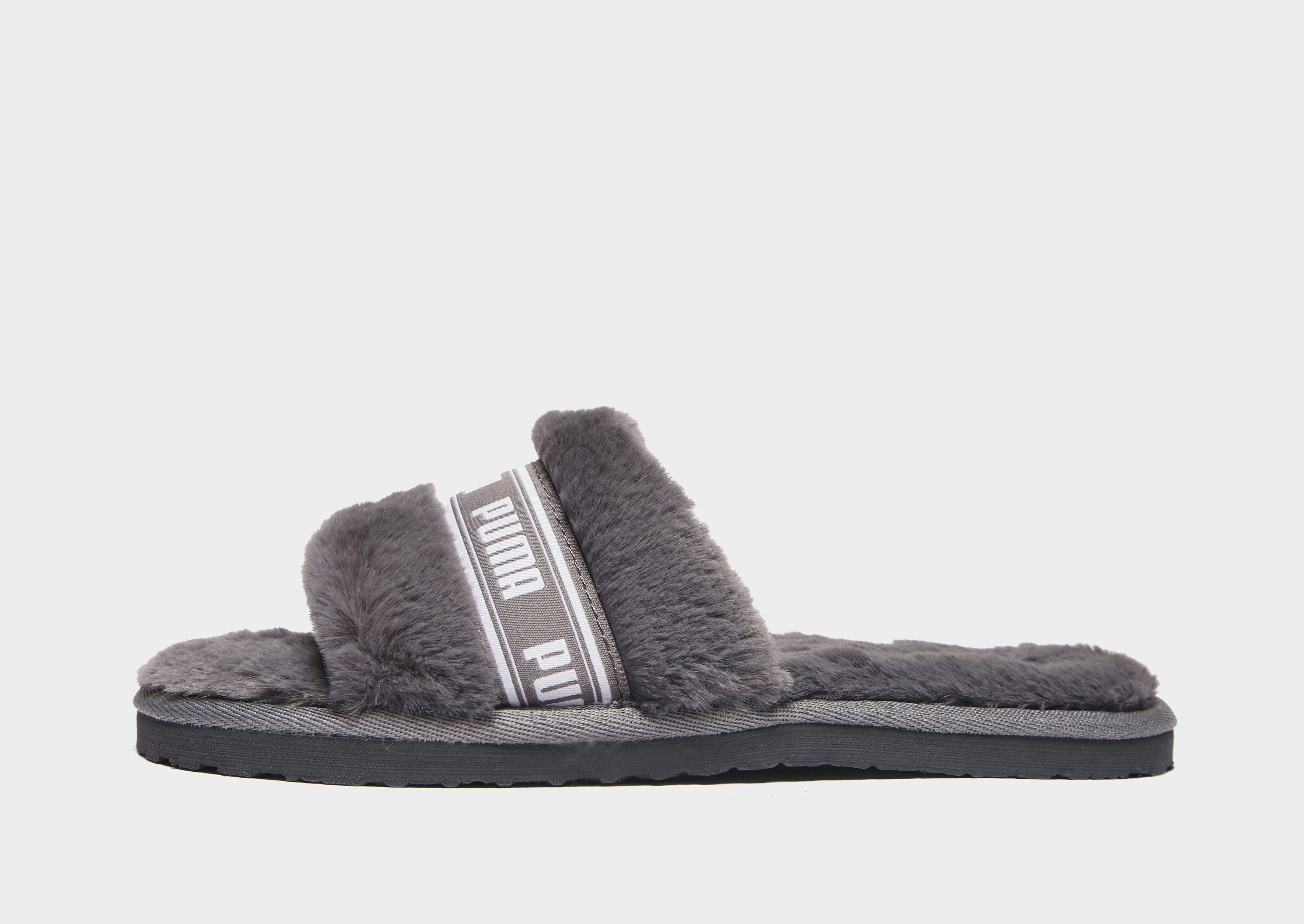 

Puma Fluff Slides Junior - Grey - Kids, Grey