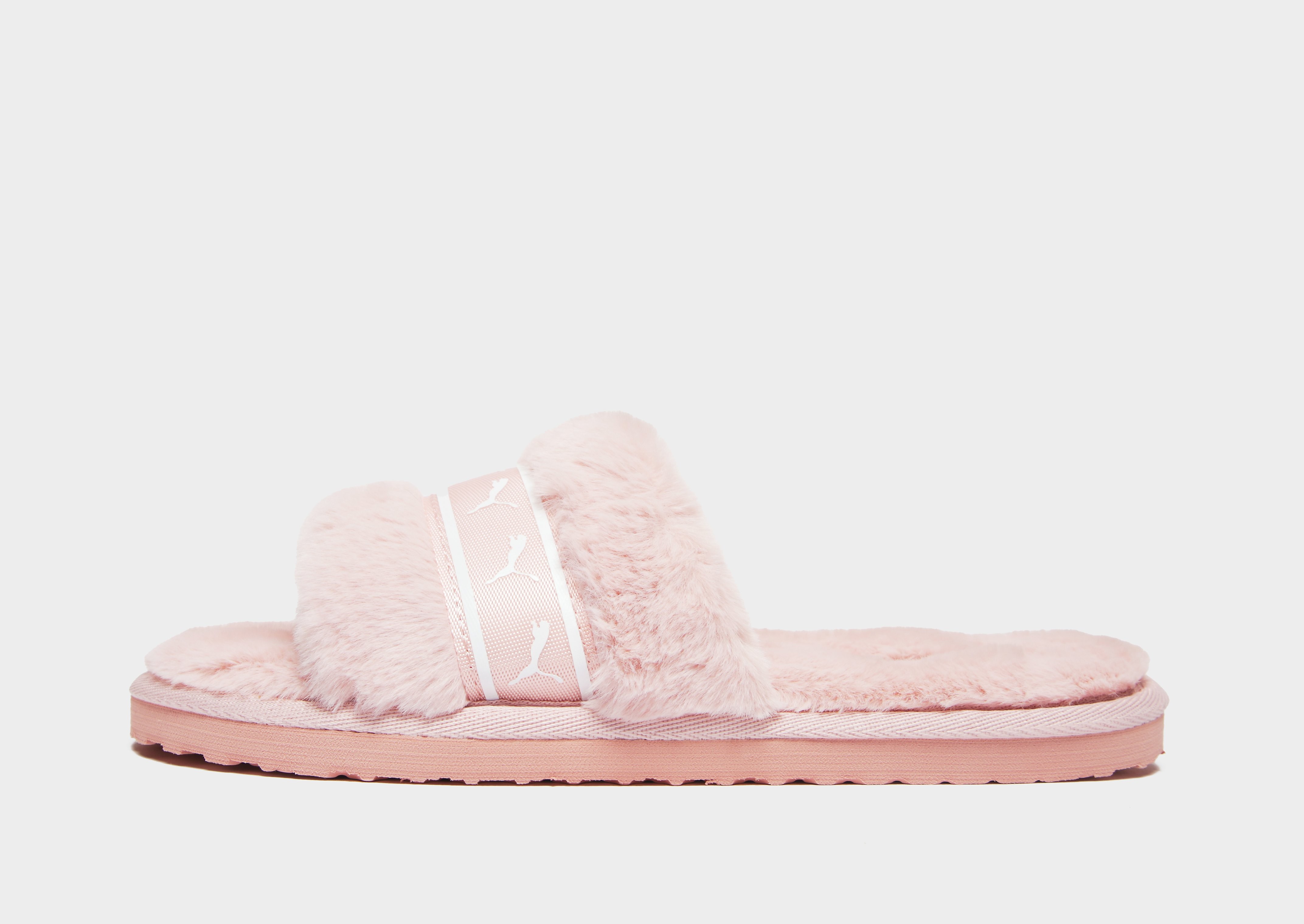 

Puma Fluff Remix Slides Junior - Pink - Kids, Pink
