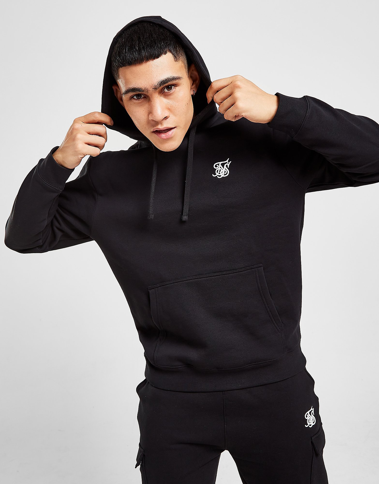 

SikSilk Core Hoodie - Black - Mens, Black