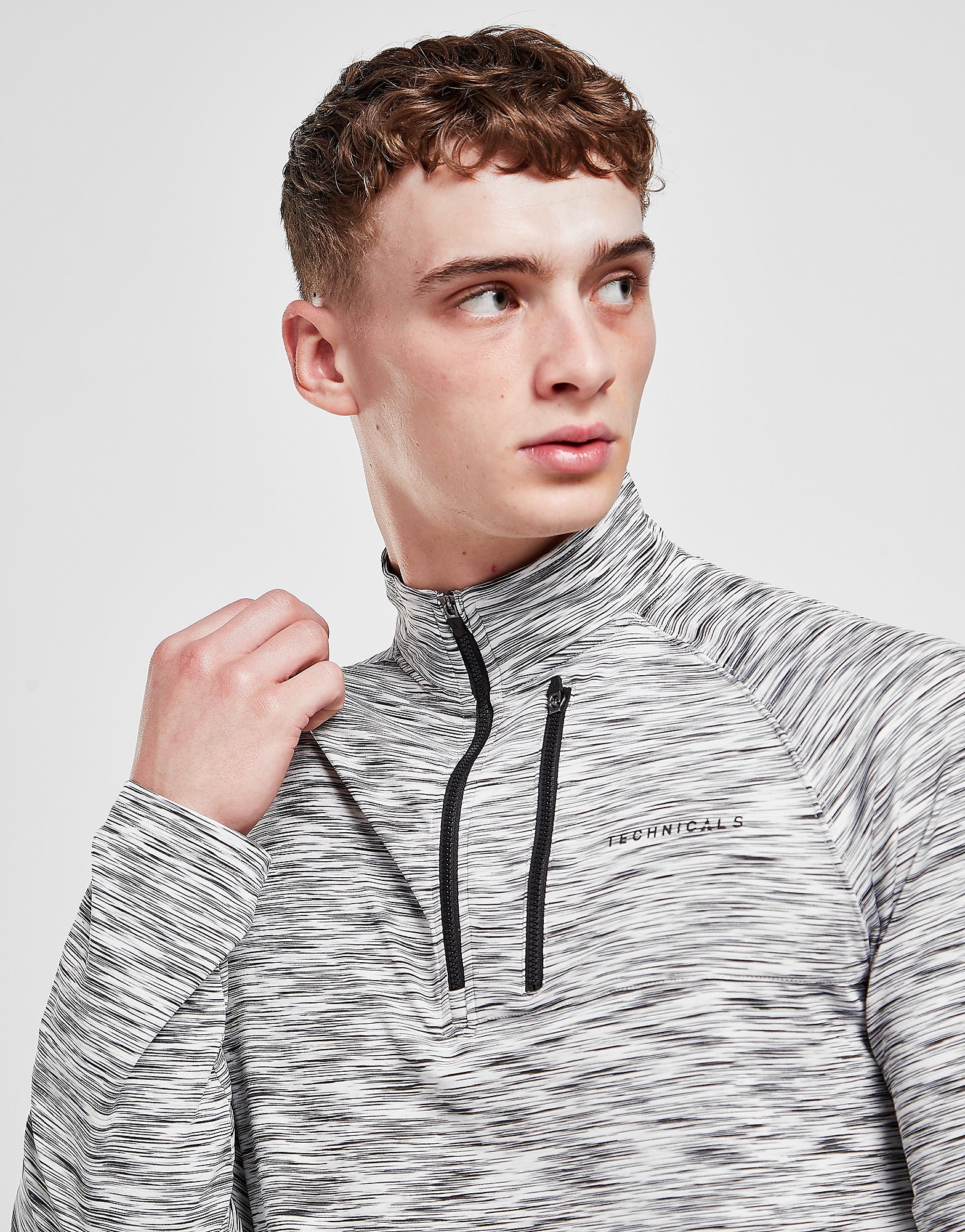 

Technicals Core 1/4 Zip Top - Black - Mens, Black