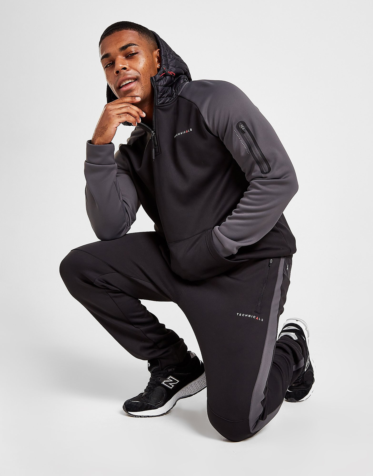 

Technicals Retreat Track Pants - Black - Mens, Black