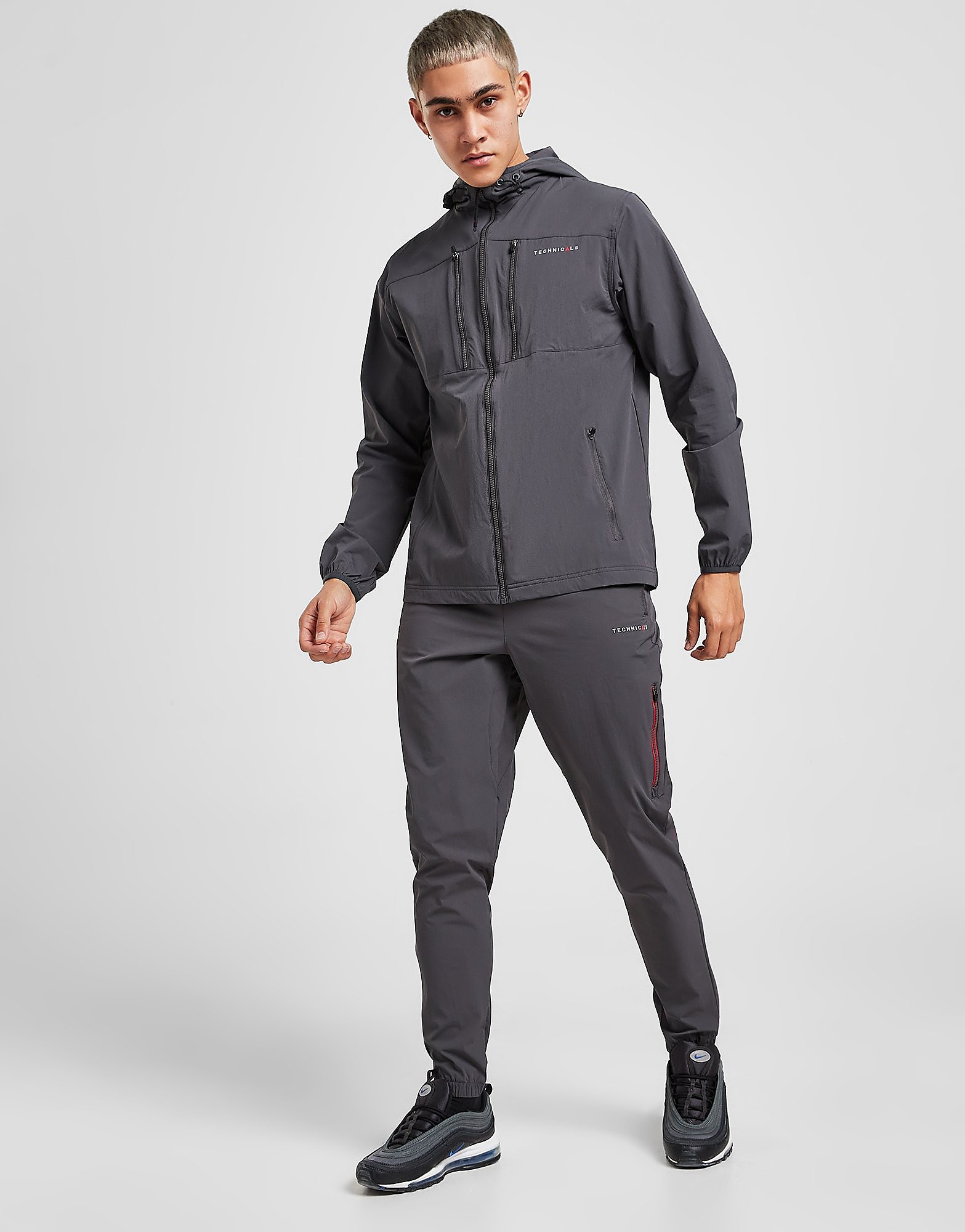 

Technicals Extract Woven Track Pants - Grey - Mens, Grey
