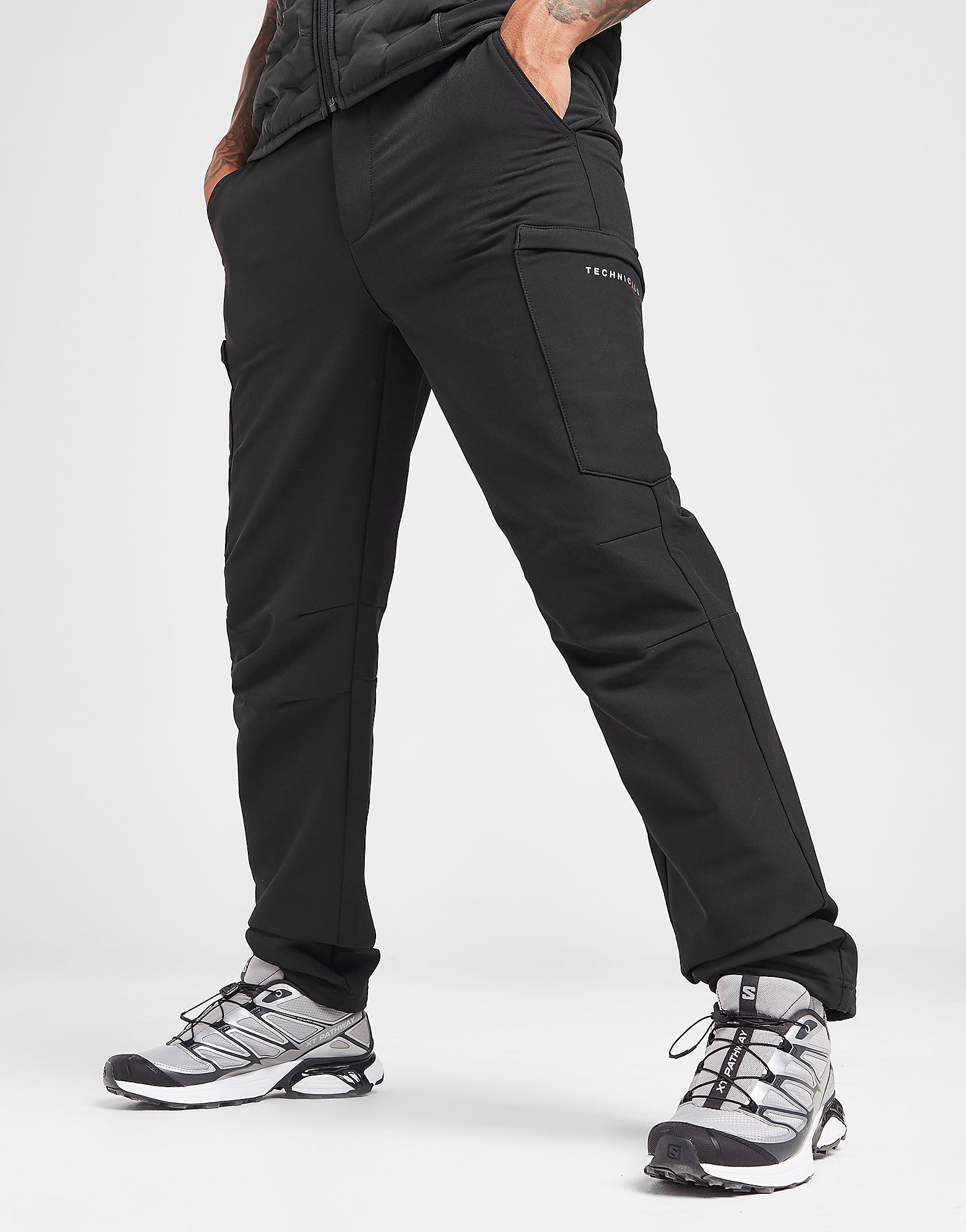 

Technicals Dusk Shell Track Pants - Black - Mens, Black