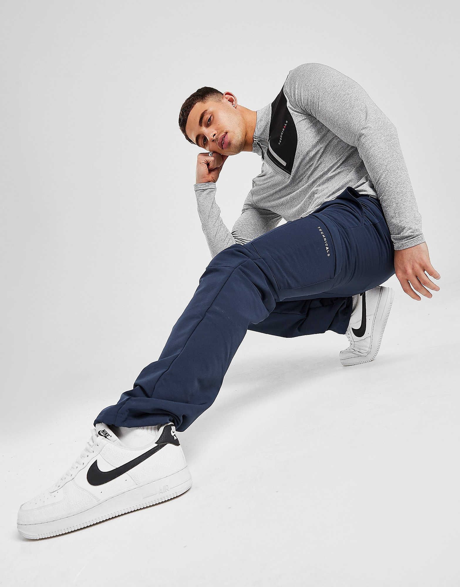 

Technicals Dusk Shell Track Pants - Blue - Mens, Blue