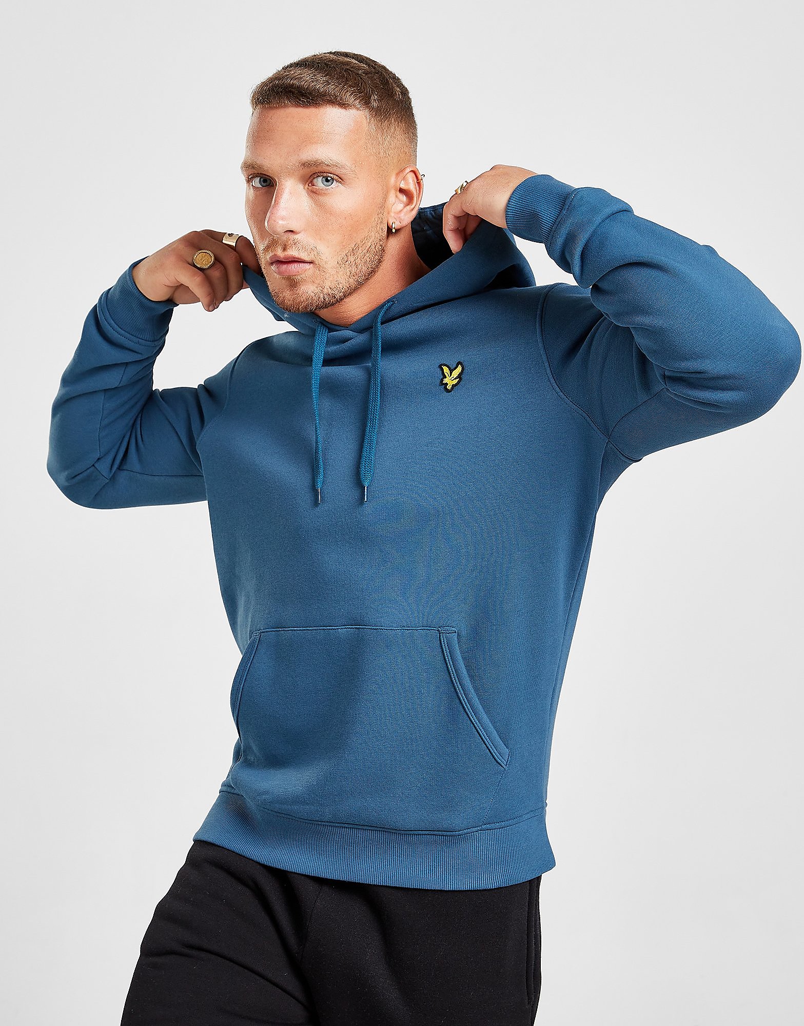 

Lyle & Scott Overhead Core Hoodie - Only at JD - Blue - Mens, Blue