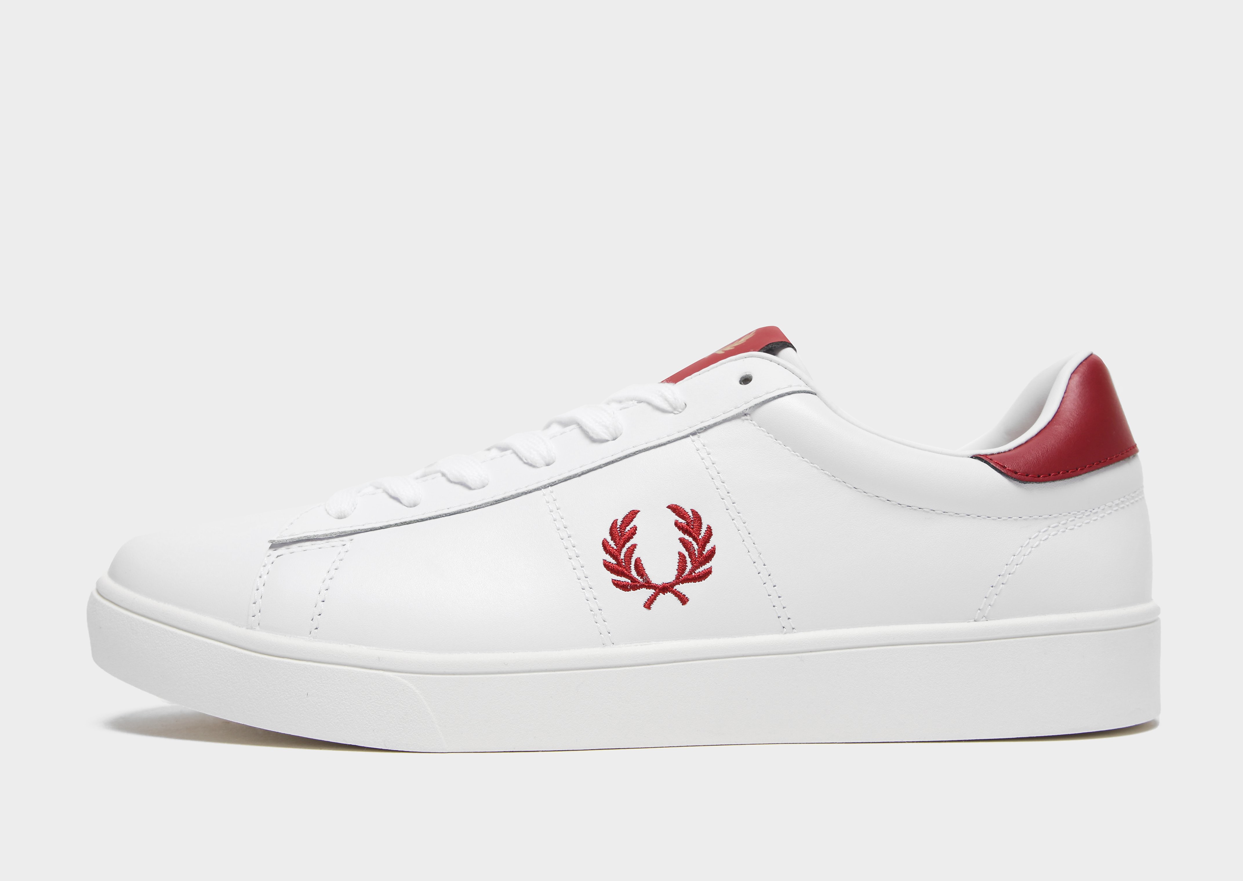 

Fred Perry Spencer Leather - White - Mens, White