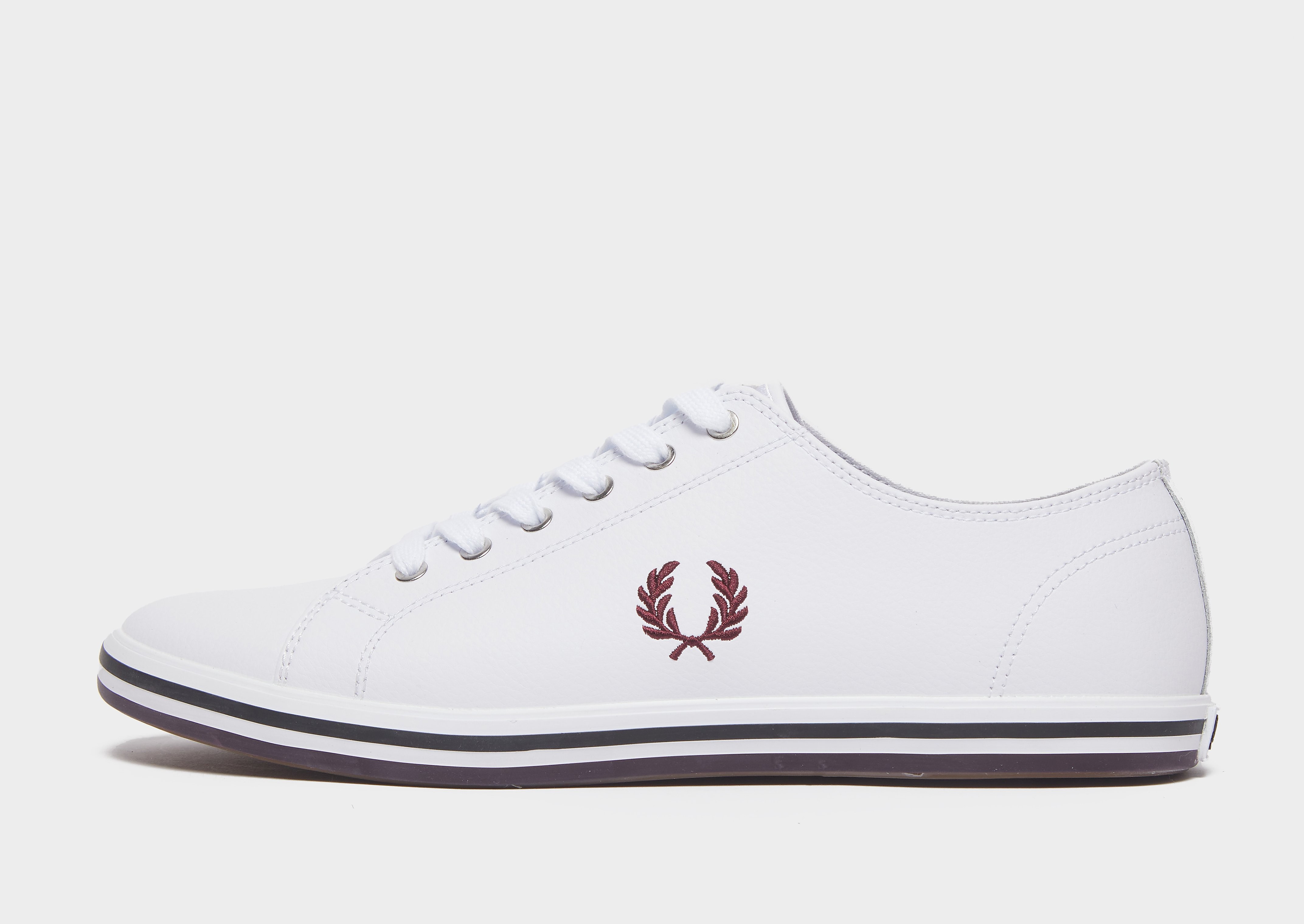

Fred Perry Kingston Leather - White - Mens, White