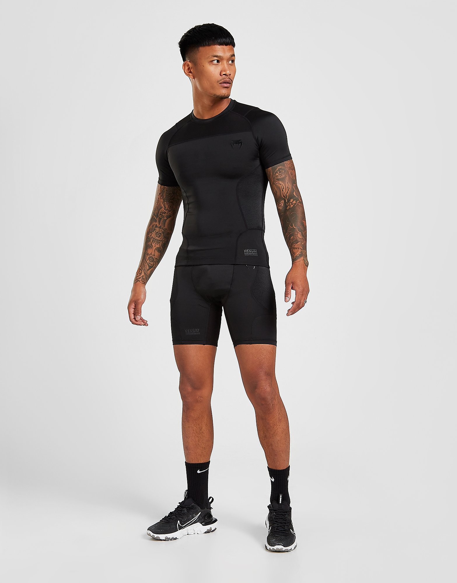 

Venum G-Fit Compression Shorts - Black - Mens, Black