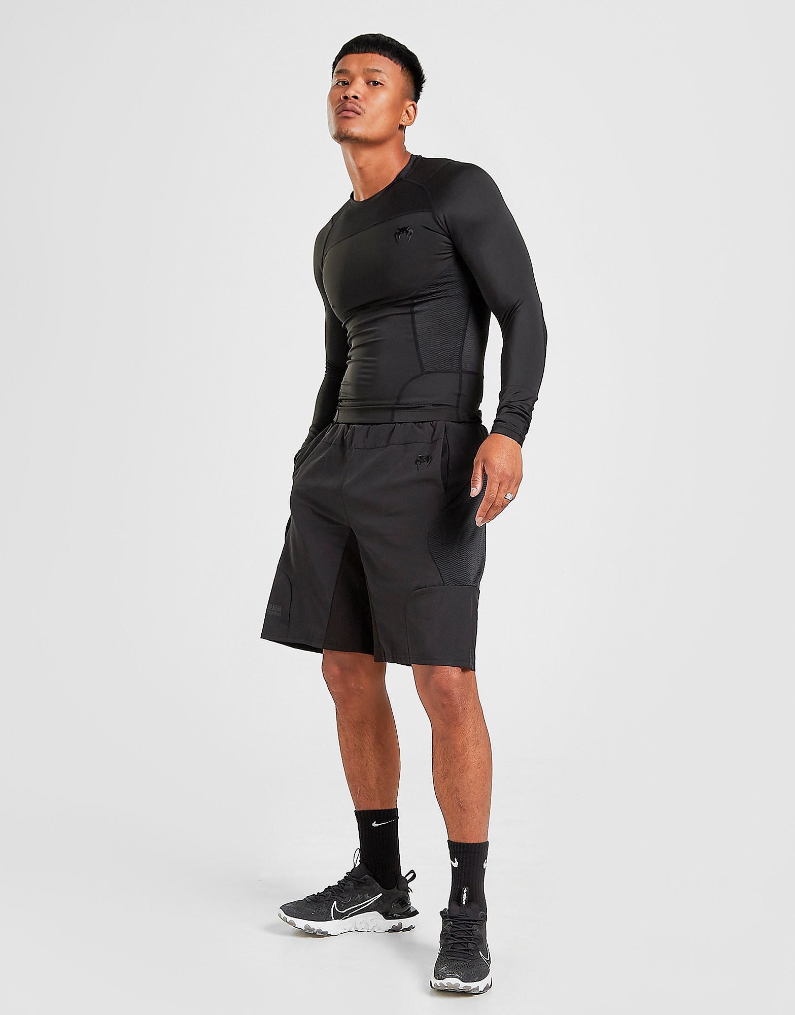 

Venum G-Fit Training Shorts - Black - Mens, Black