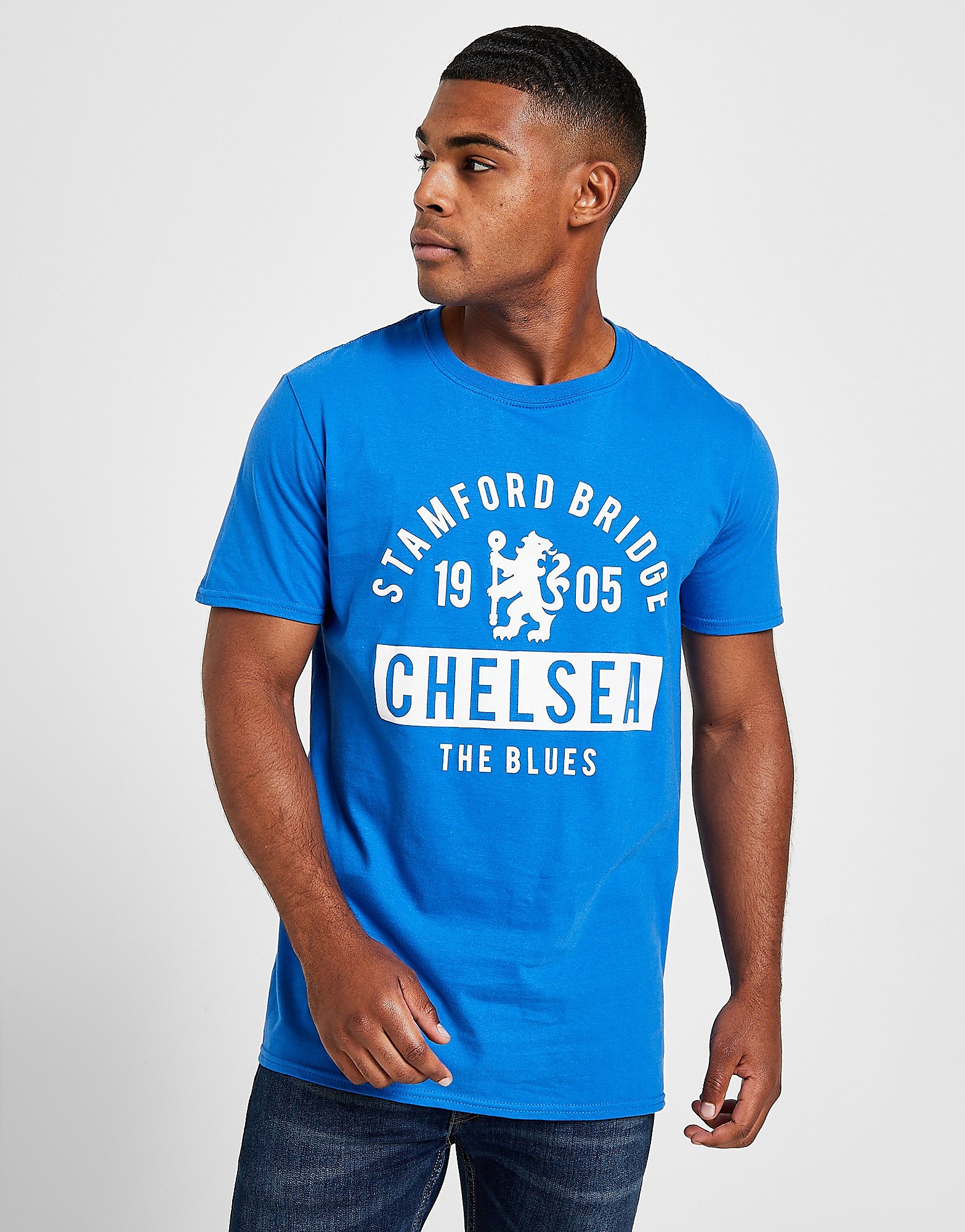 Official Team Chelsea FC Pride T-Shirt - Blue - Mens, Blue
