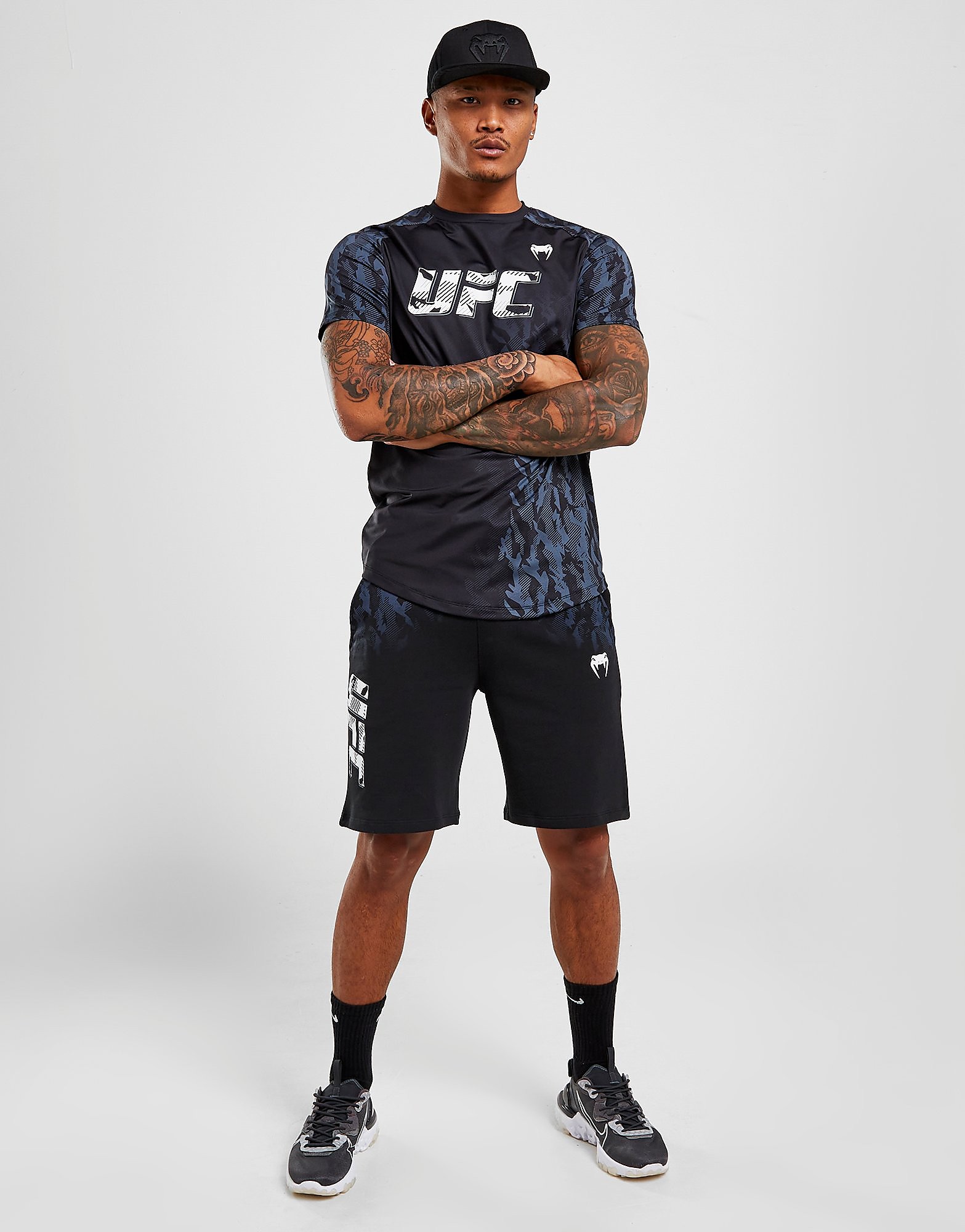 Venum UFC Fight Week Shorts - Black - Mens, Black