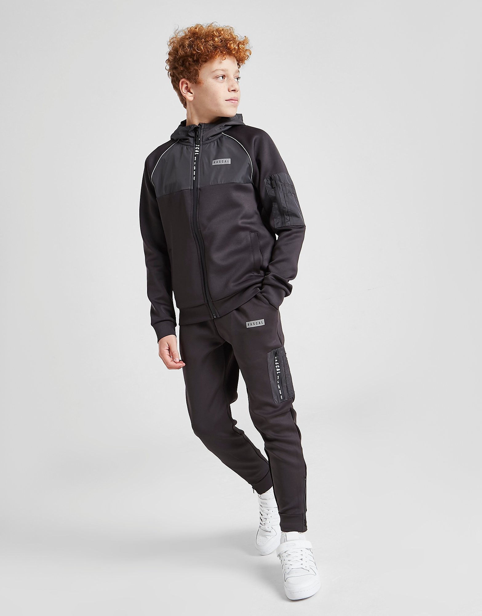 Rascal Mission Track Pants Junior - Only at JD - Grey - Kids, Grey