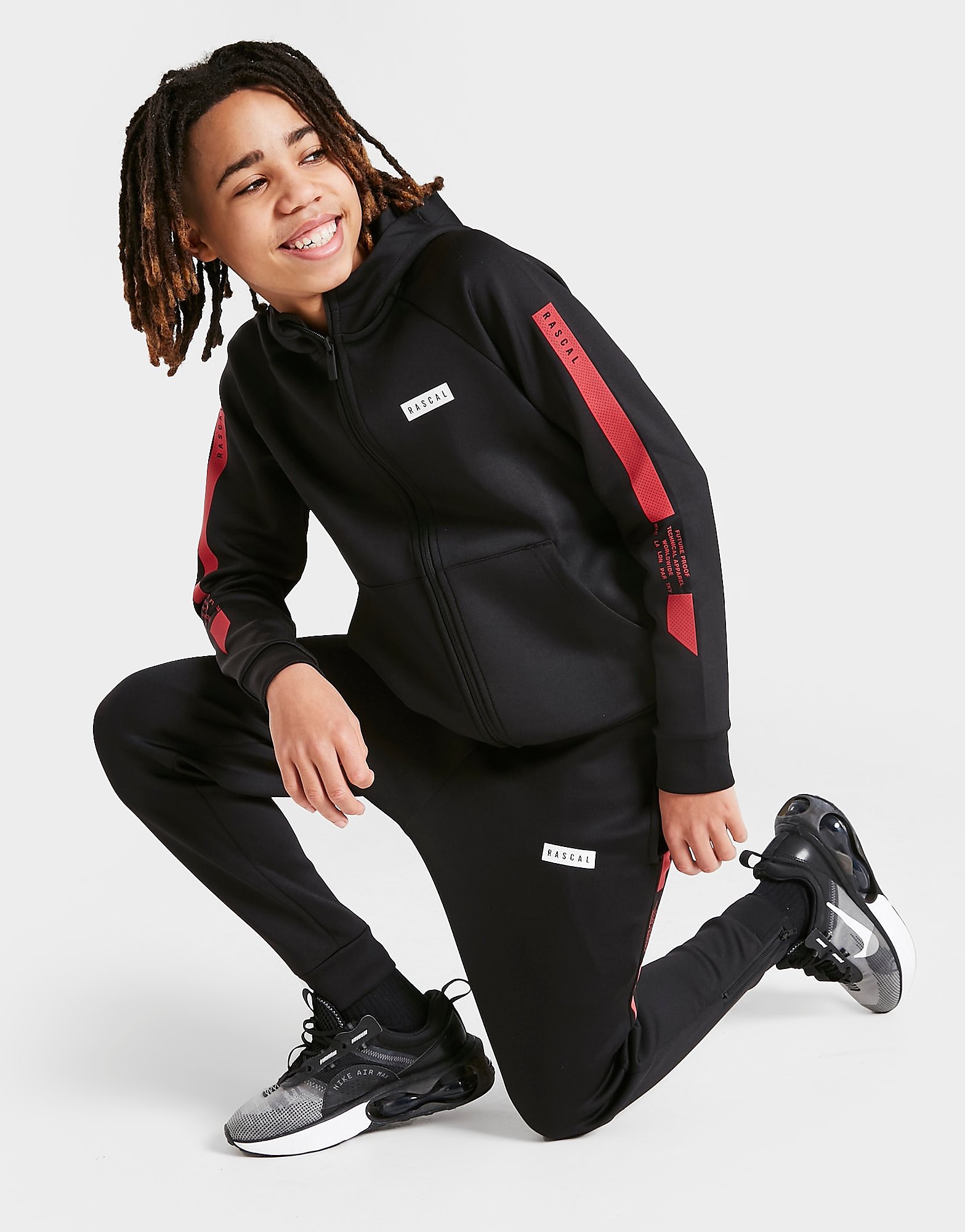 Rascal Charlton Hoodie Junior - Black - Kids, Black