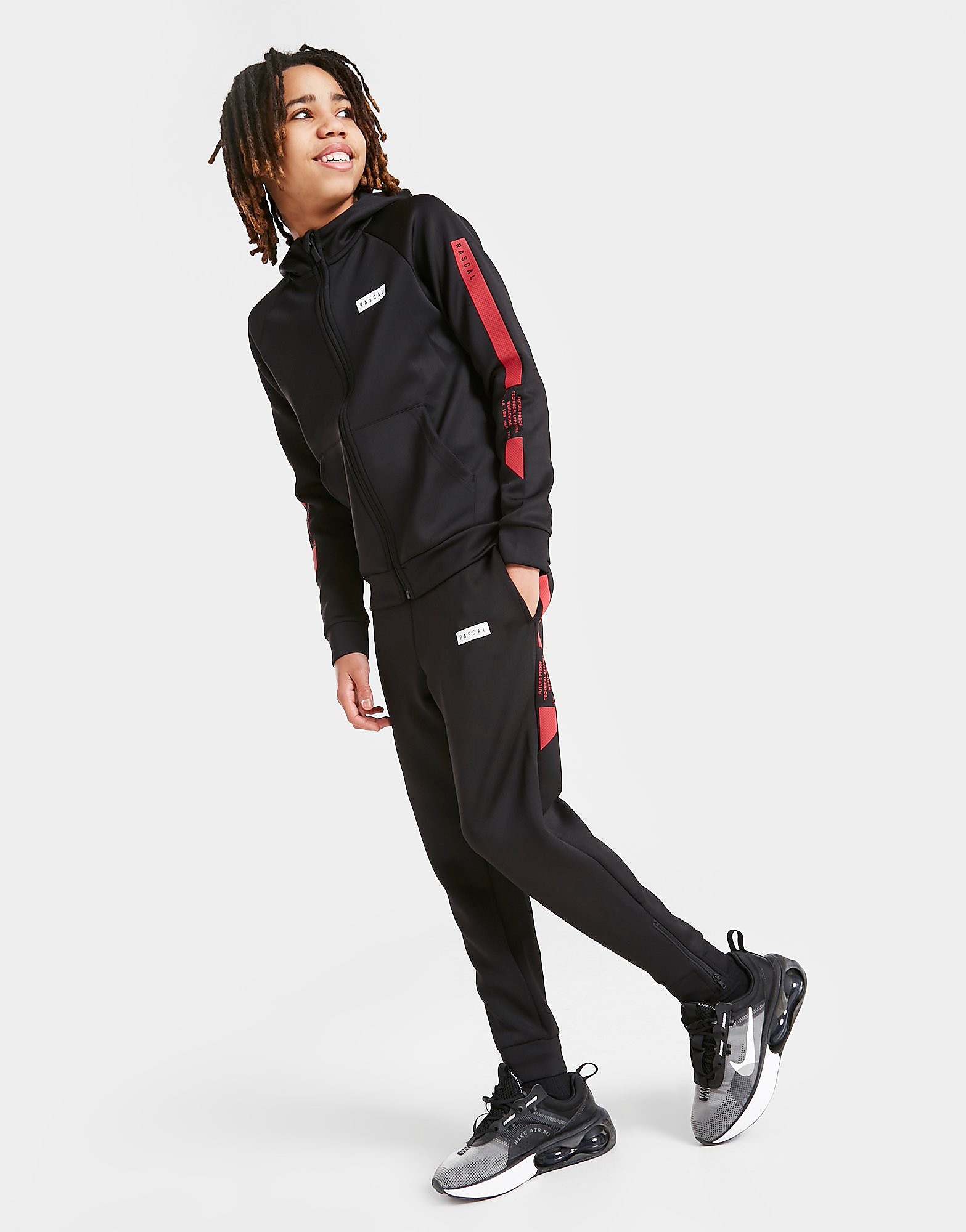 

Rascal Charlton Track Pants Junior - Black - Kids, Black
