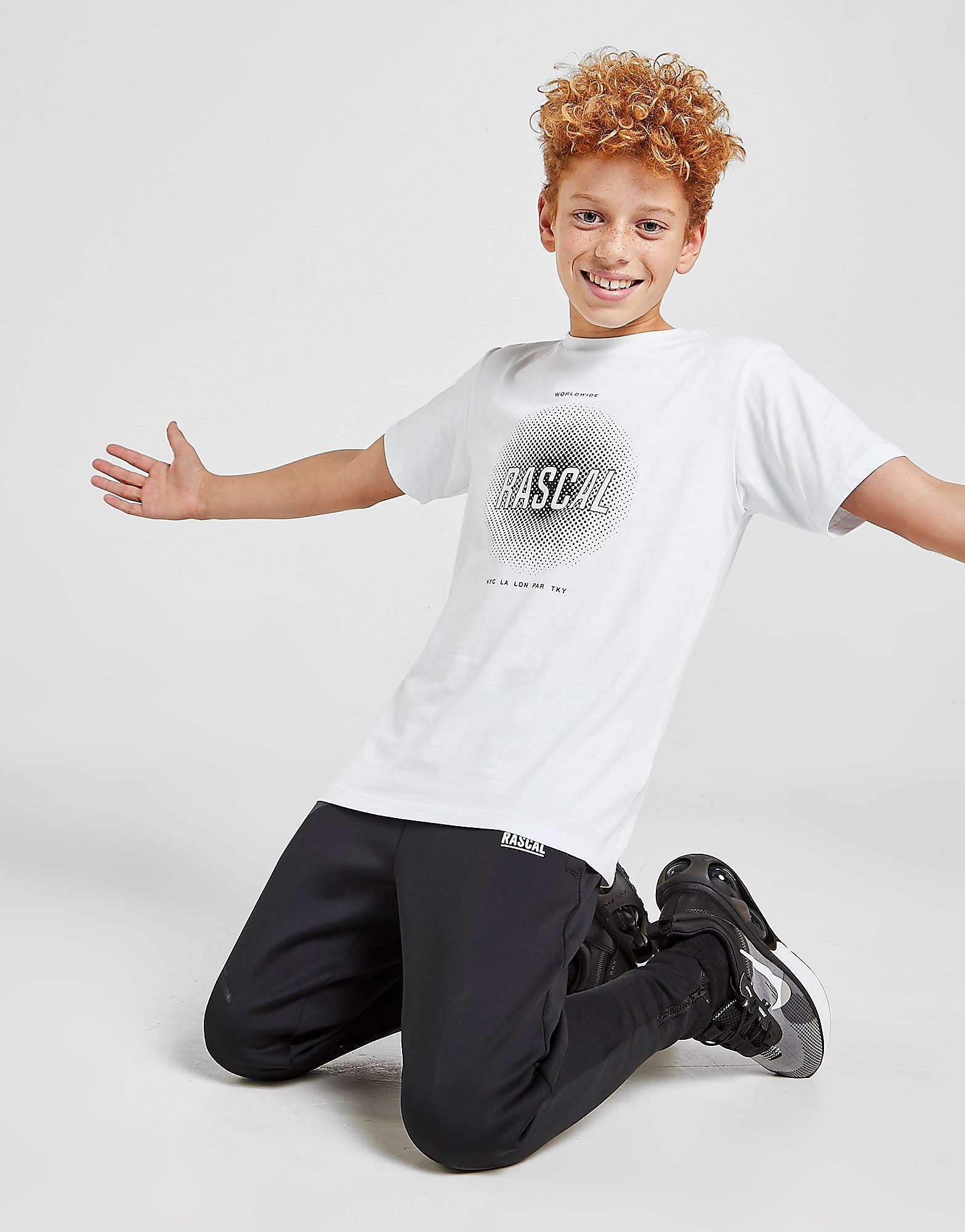 Rascal Comet T-Shirt Junior - Only at JD - White - Kids, White