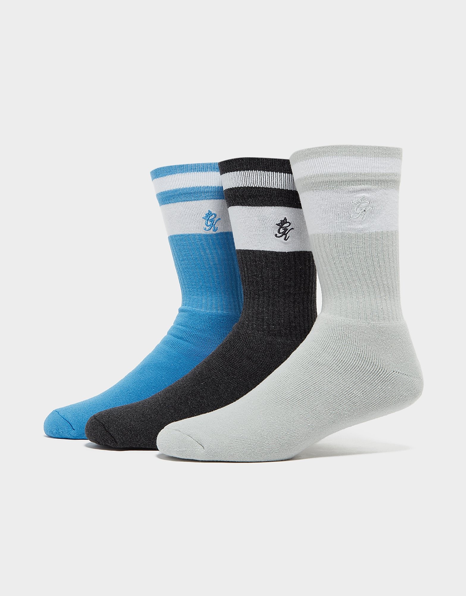 

Gym King 3-Pack Socks - Grey - Mens, Grey