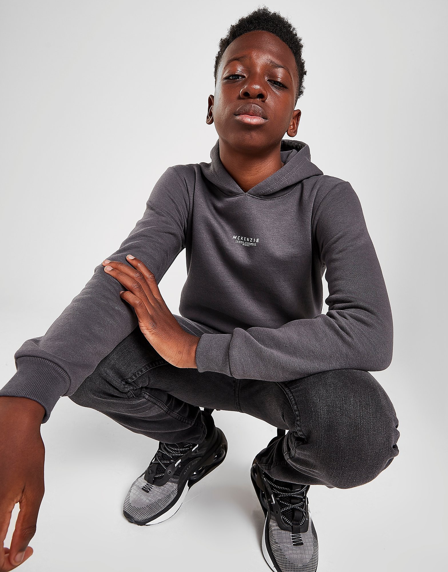 

McKenzie Essential Overhead Hoodie Junior - Grey - Kids, Grey
