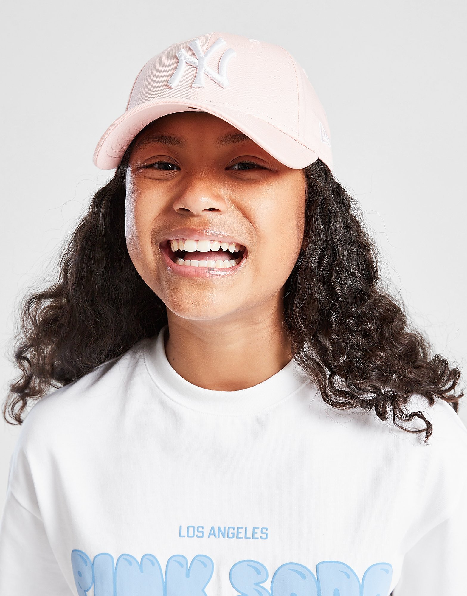 

New Era MLB 9FORTY New York Yankees Cap Junior - Pink - Kids, Pink