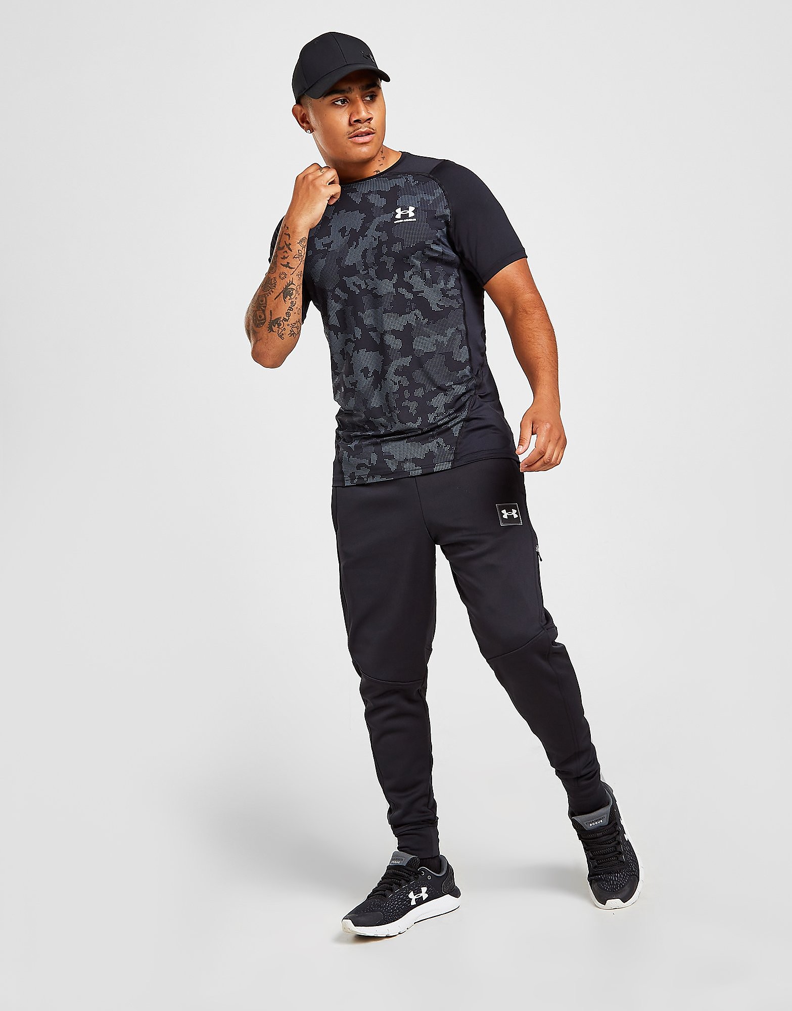 

Under Armour UA Armour Fleece Track Pants - Only at JD - Black - Mens, Black
