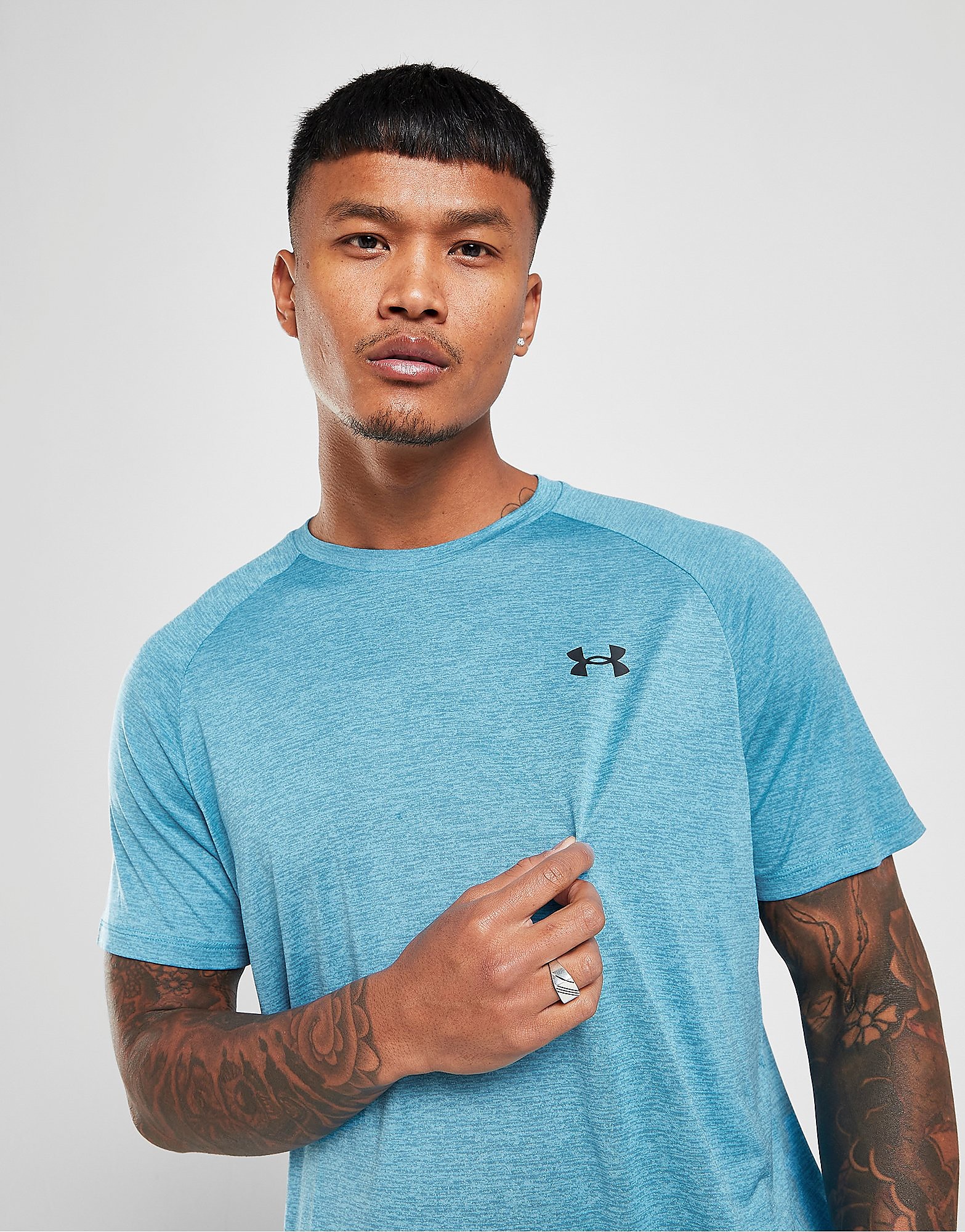 

Under Armour Tech T-Shirt - Radar Blue - Mens, Radar Blue