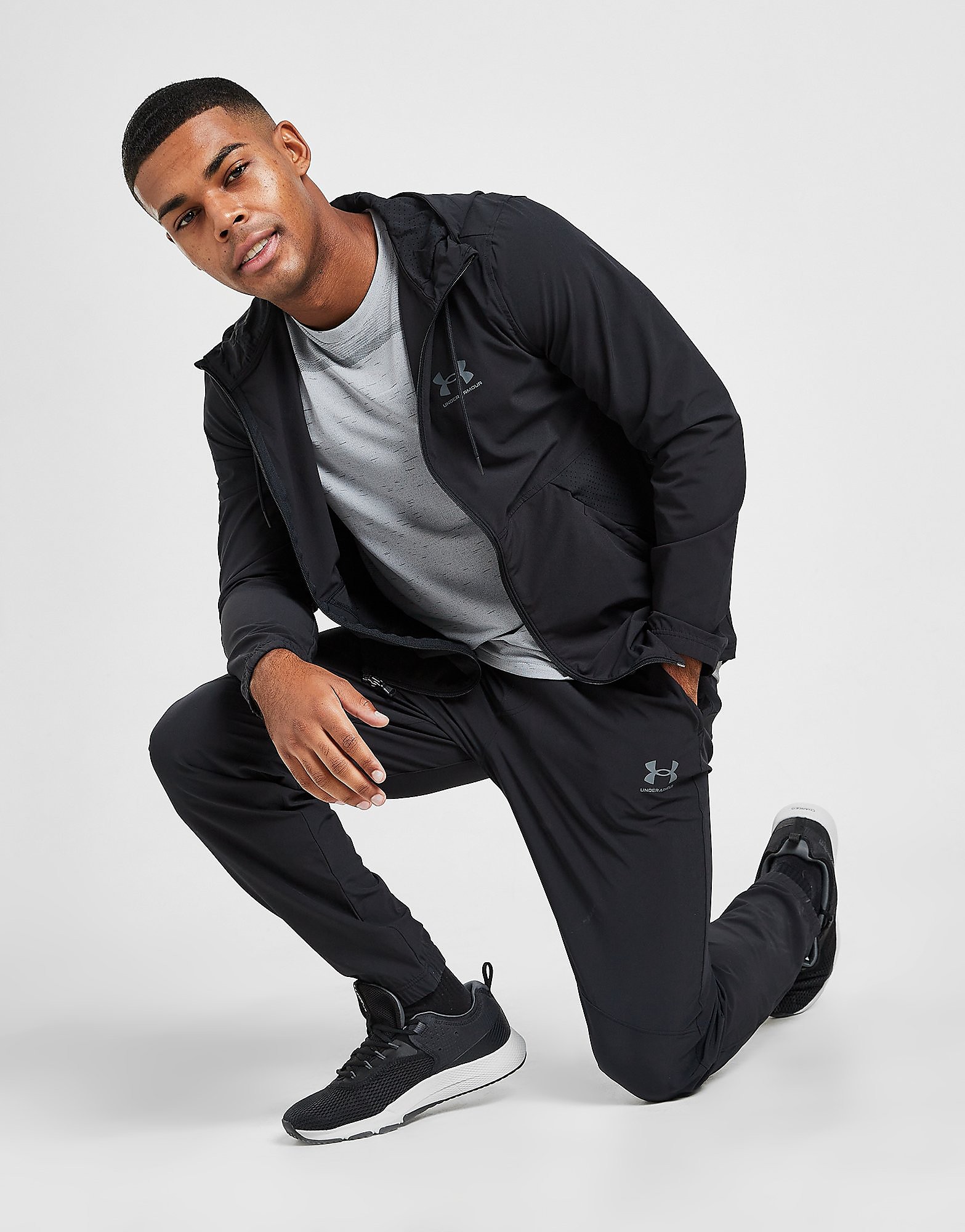 

Under Armour Lock-Up Woven Track Pants - Only at JD - Black - Mens, Black