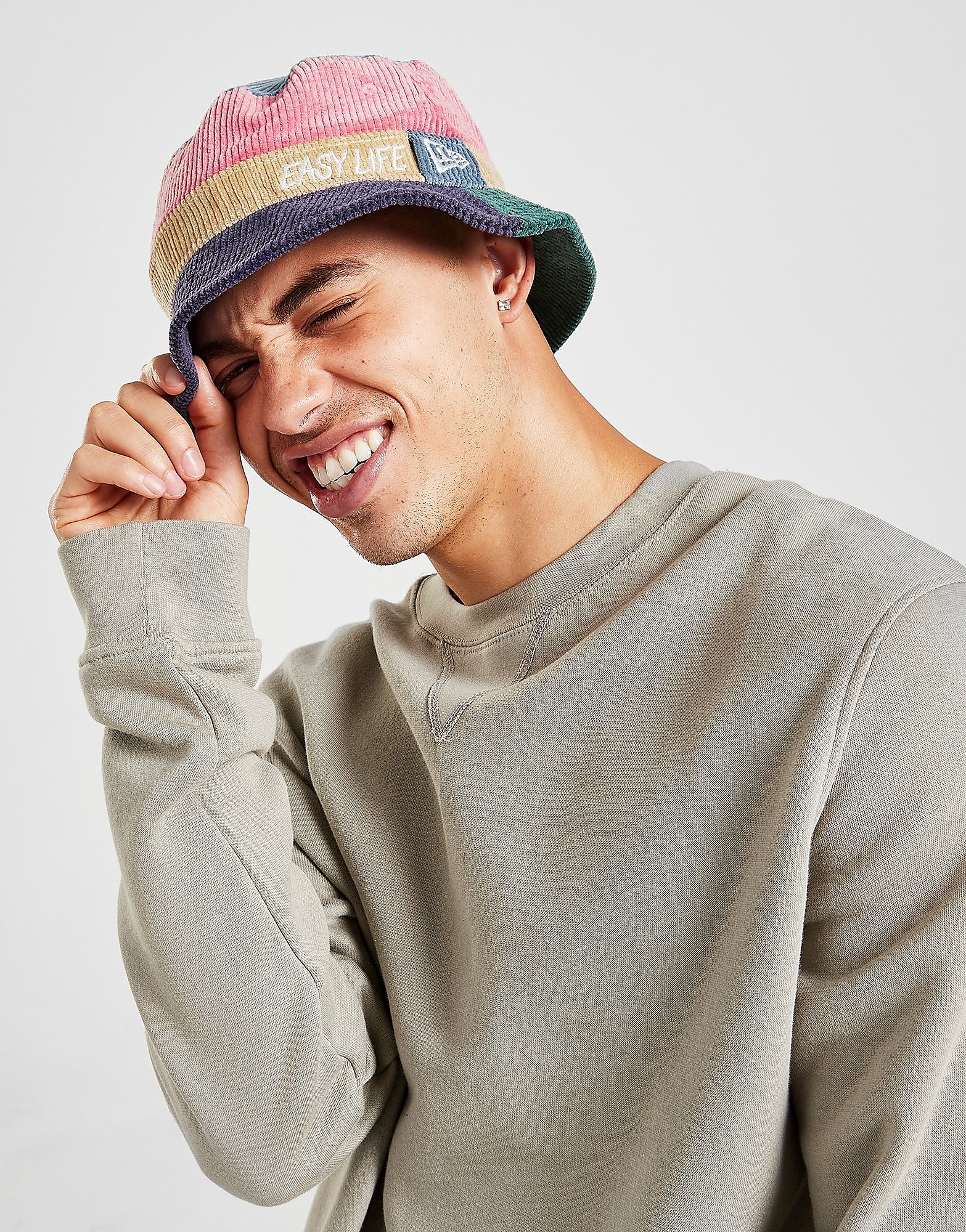 

New Era Easy Life Bucket Hat - Multi Coloured - Womens, Multi Coloured