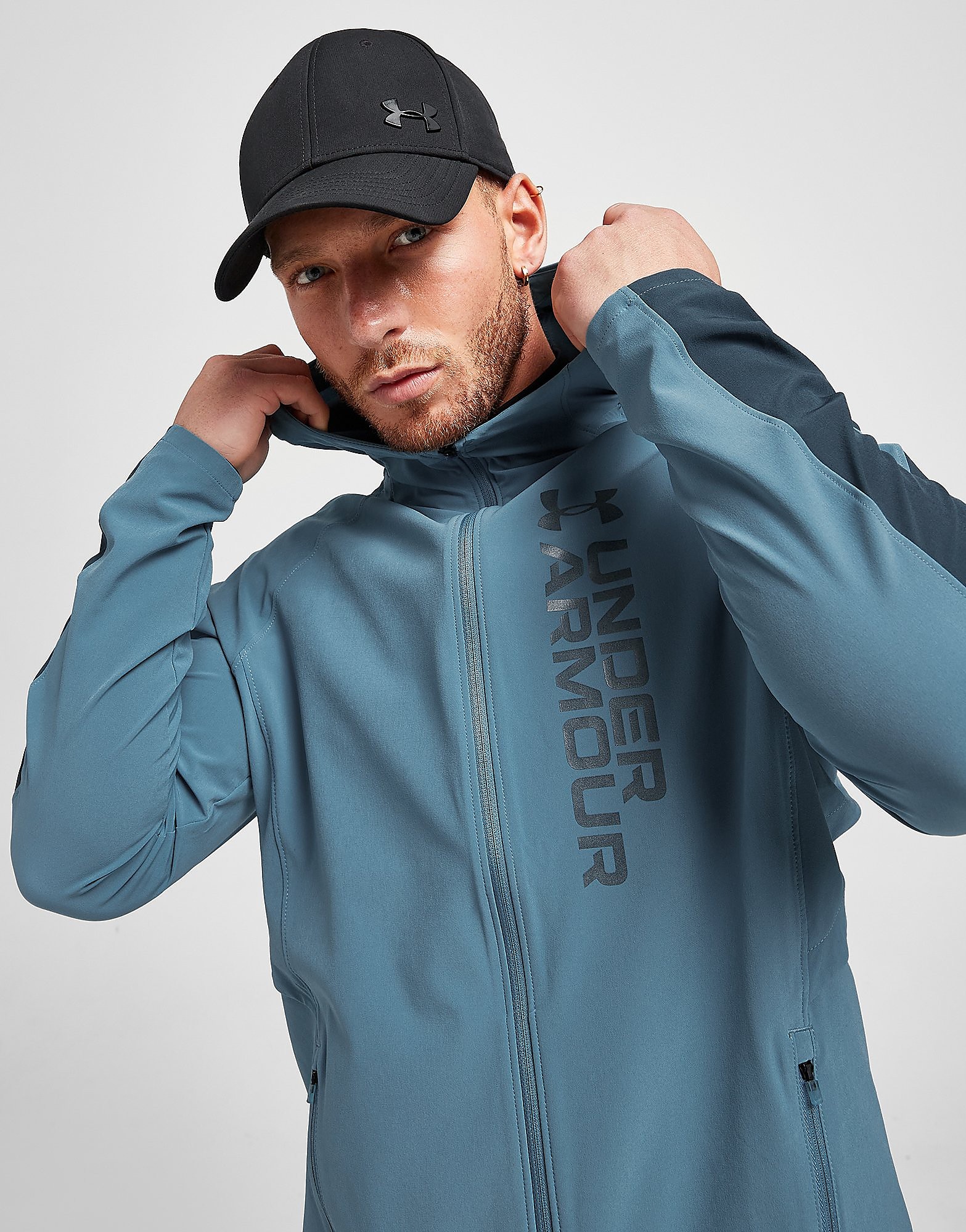 

Under Armour OutRun The Storm Jacket - Blue - Mens, Blue