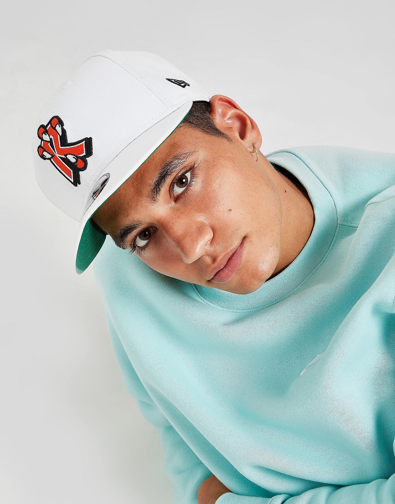 

New Era AJ Tracey Revenge Athletic 9FIFTY Cap - White - Womens, White