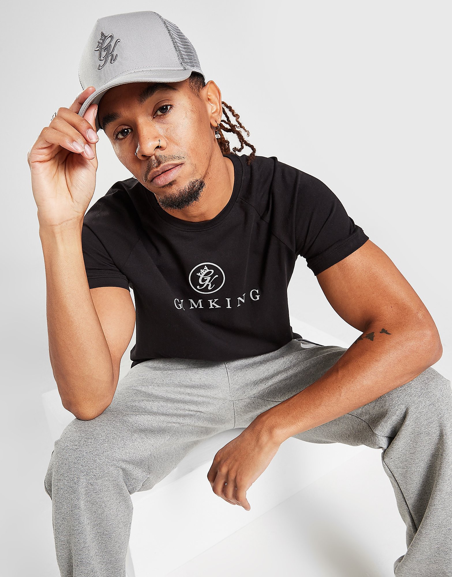 

Gym King Gourlay Trucker Cap - Grey - Mens, Grey