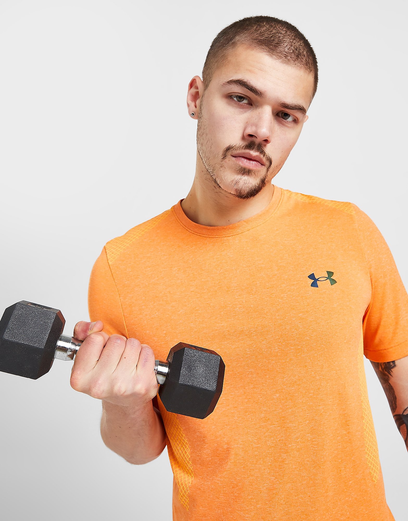 

Under Armour Vanish Fade T-Shirt - Orange - Mens, Orange