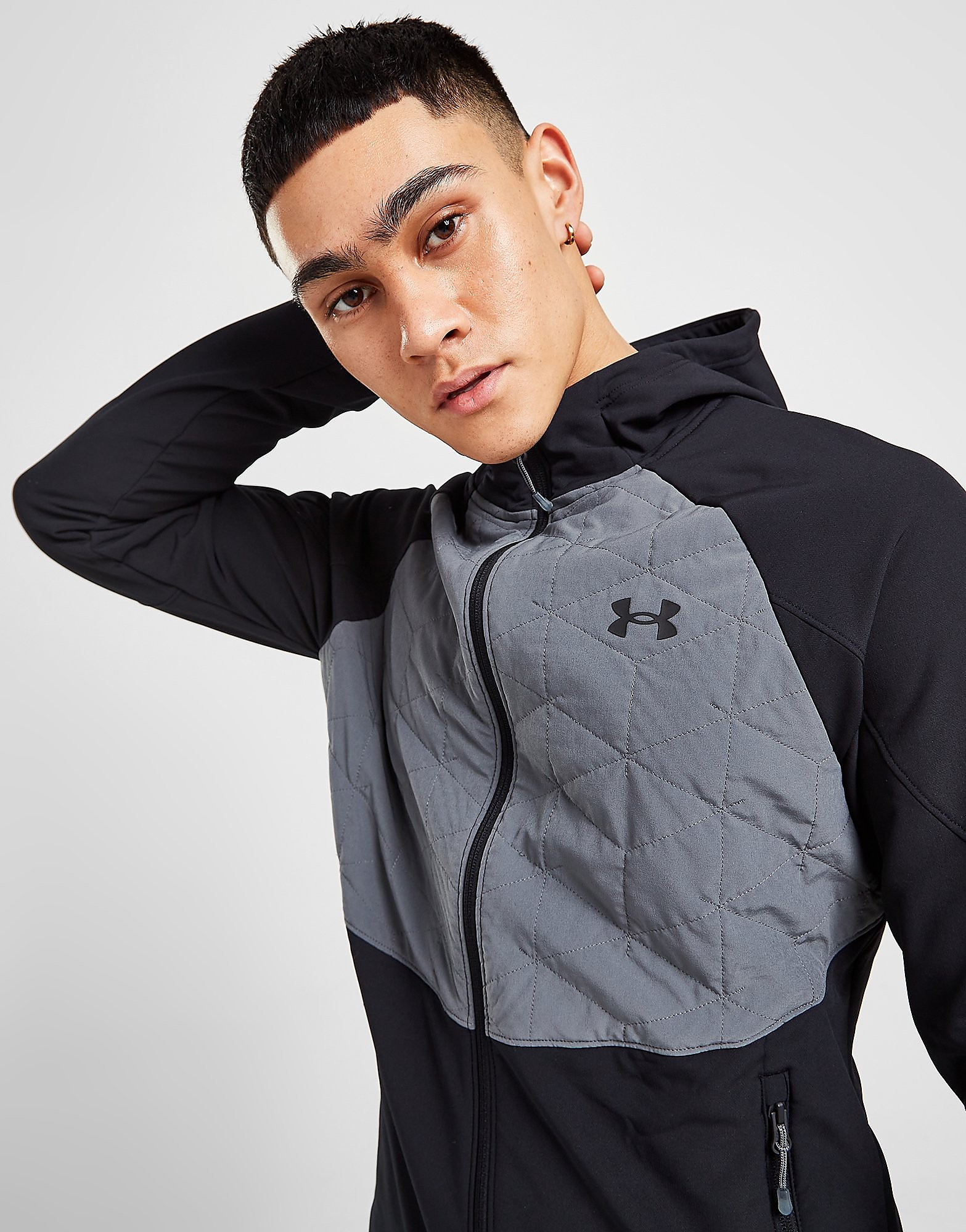 

Under Armour Reactor Hybrid Jacket - Black - Mens, Black