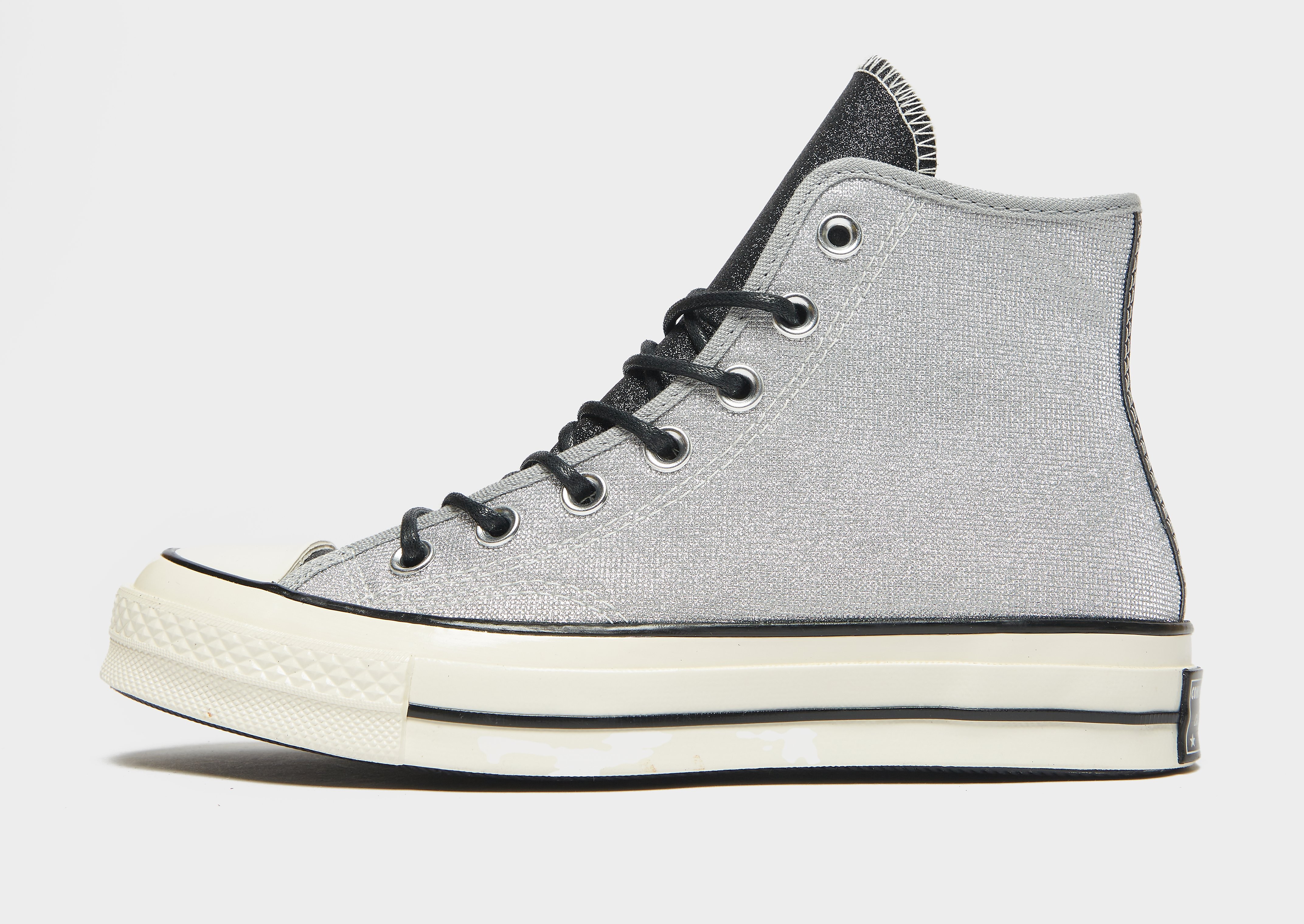

Converse Chuck Taylor All Star 70 High Women's - Silver/Black, Silver/Black