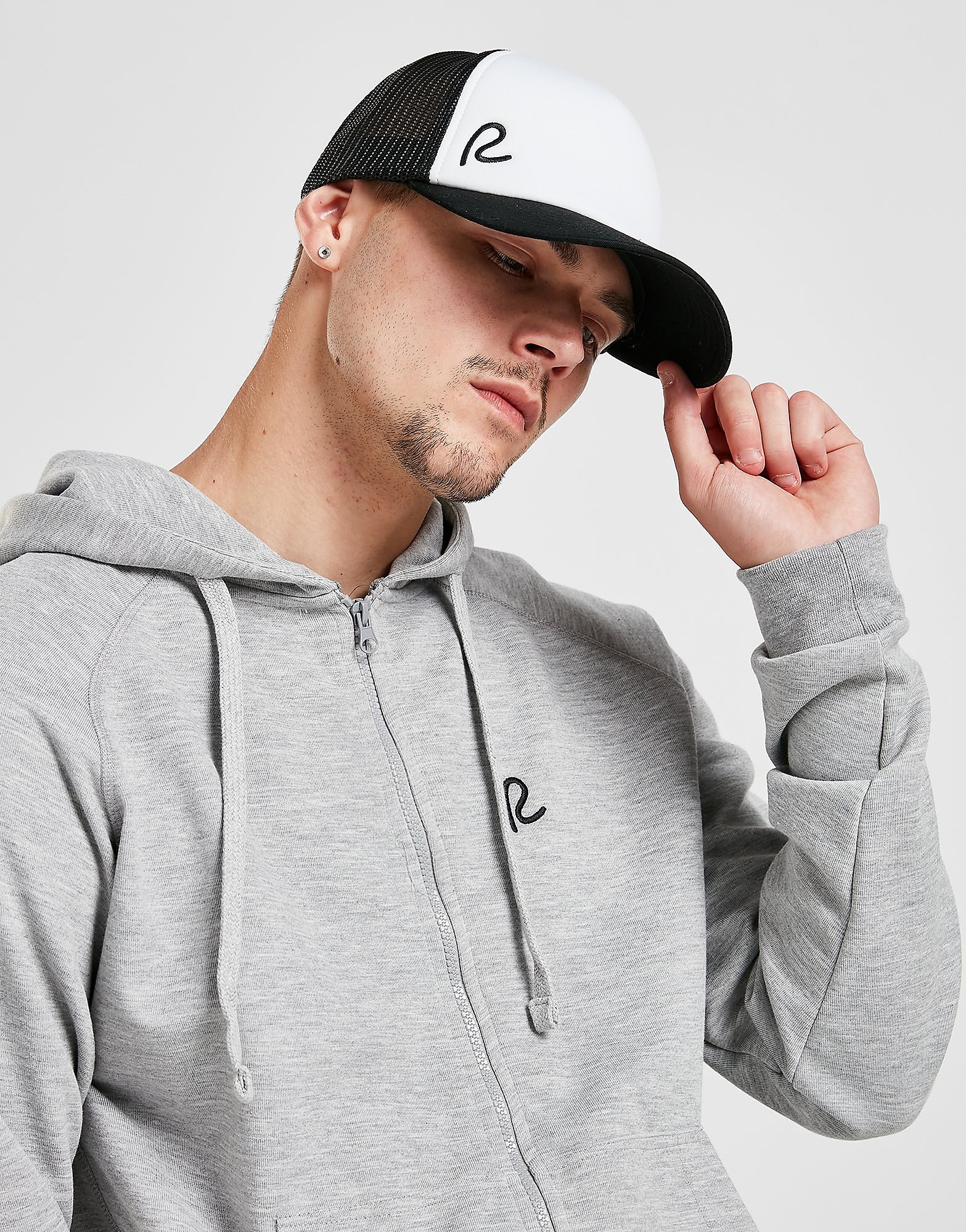 

Rewired Love Island Foam Trucker Cap - Black - Mens, Black