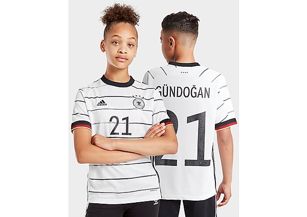 Adidas Germany 2020/21 Gundogan #21 Home Shirt Junior - White - Kids, White