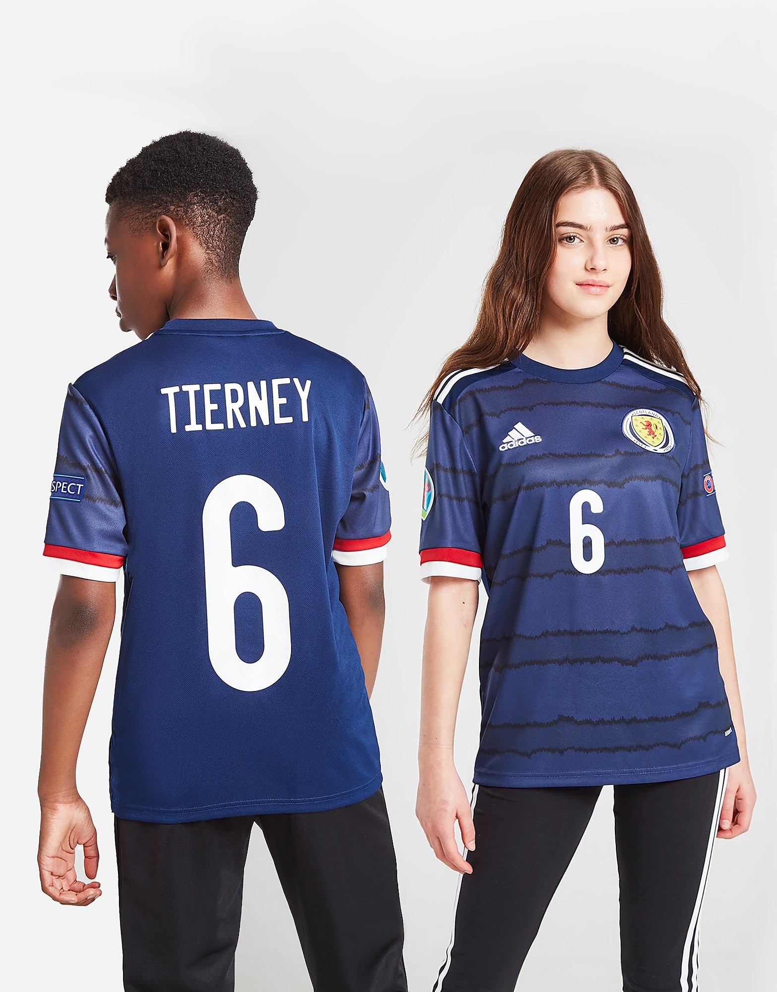 

adidas Scotland 2020 Tierney #6 Home Shirt Junior - Navy - Kids, Navy