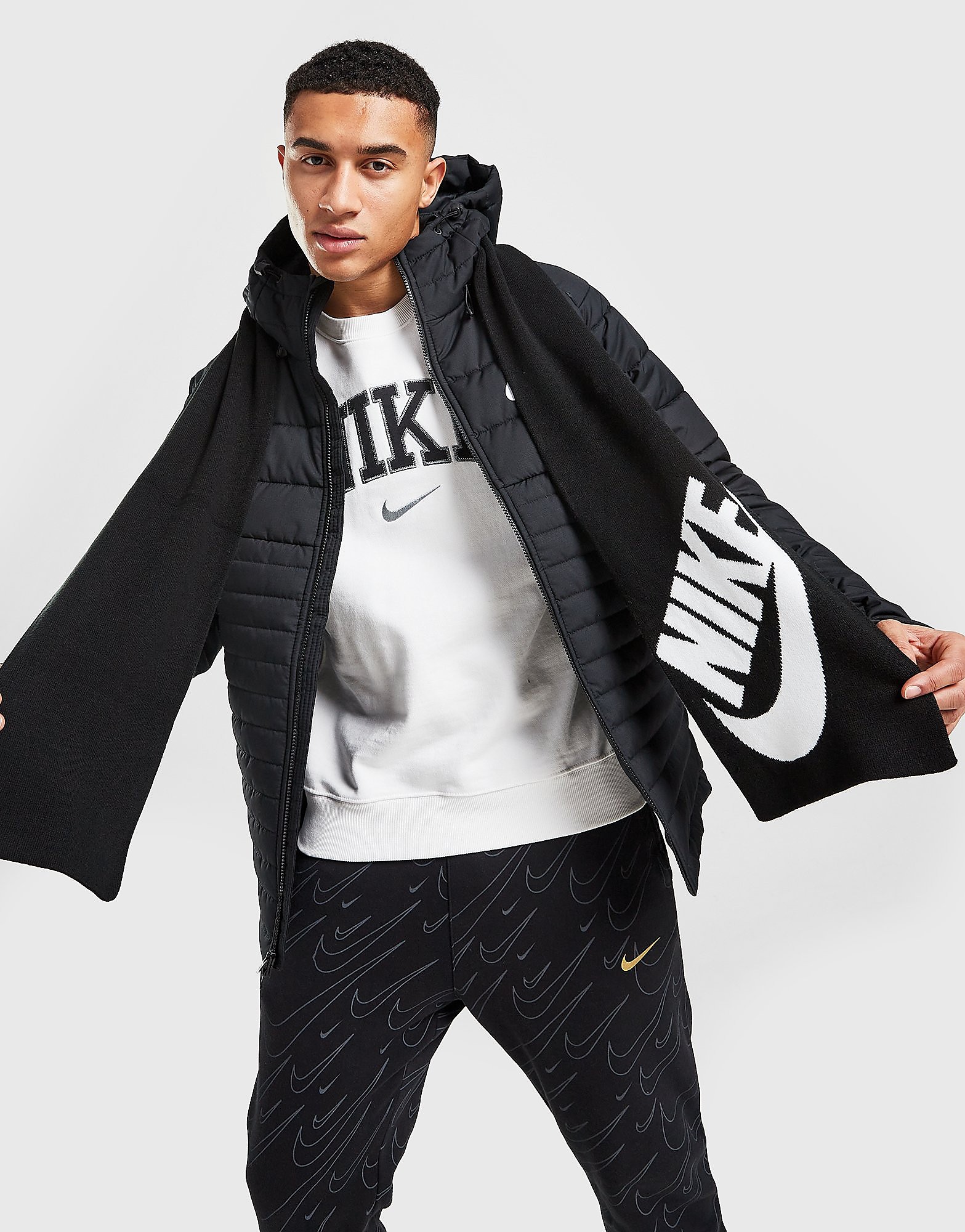 

Nike Sport Scarf - Black - Womens, Black