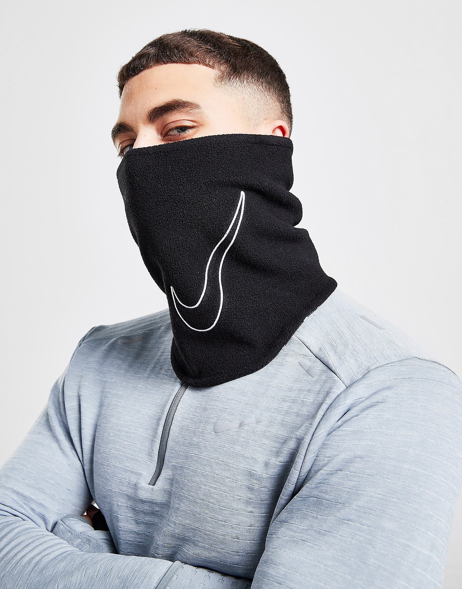Nike Reversible Neck Warmer Junior - Black - Kids, Black