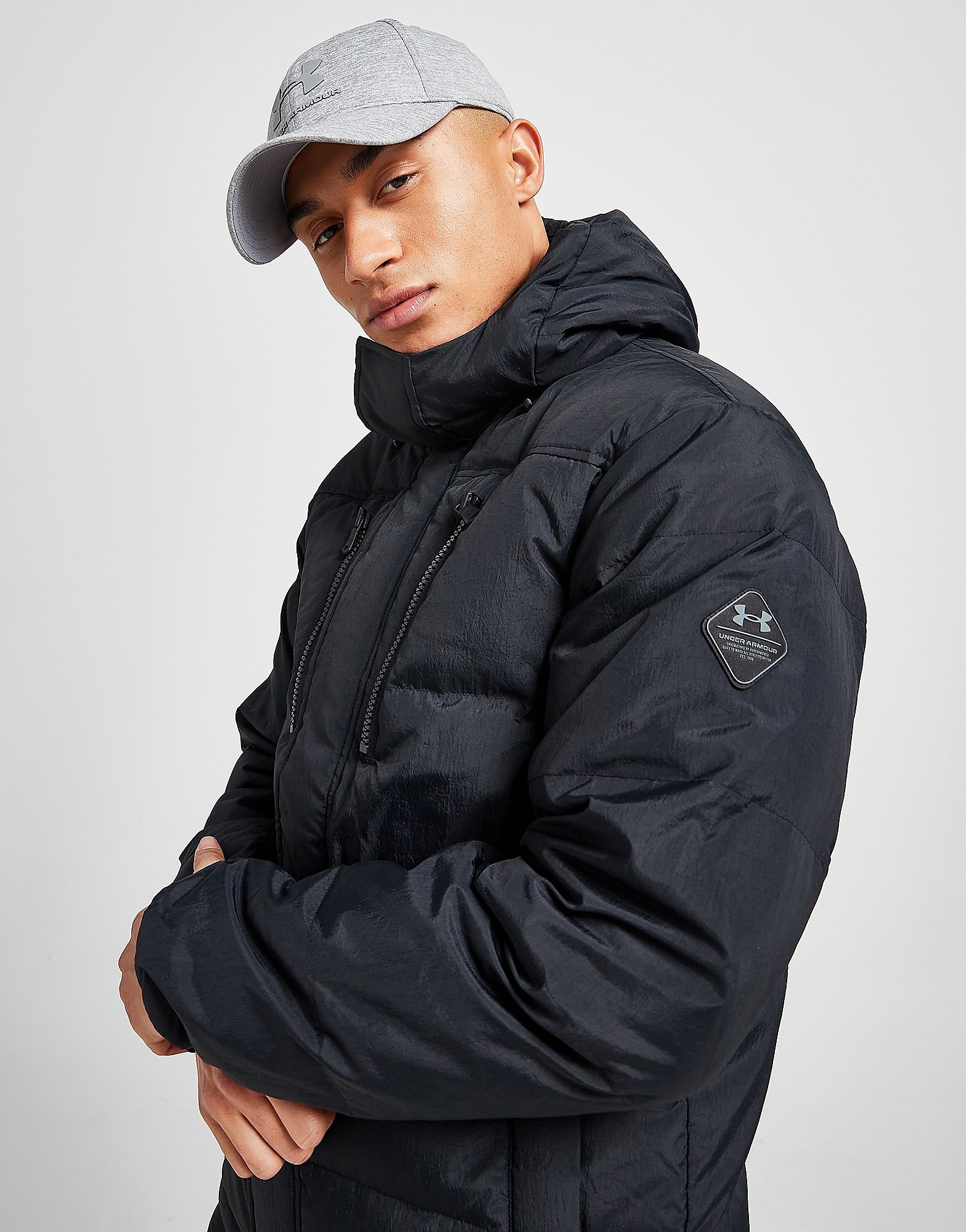 

Under Armour ColdGear Infrared Down Jacket - Black - Mens, Black
