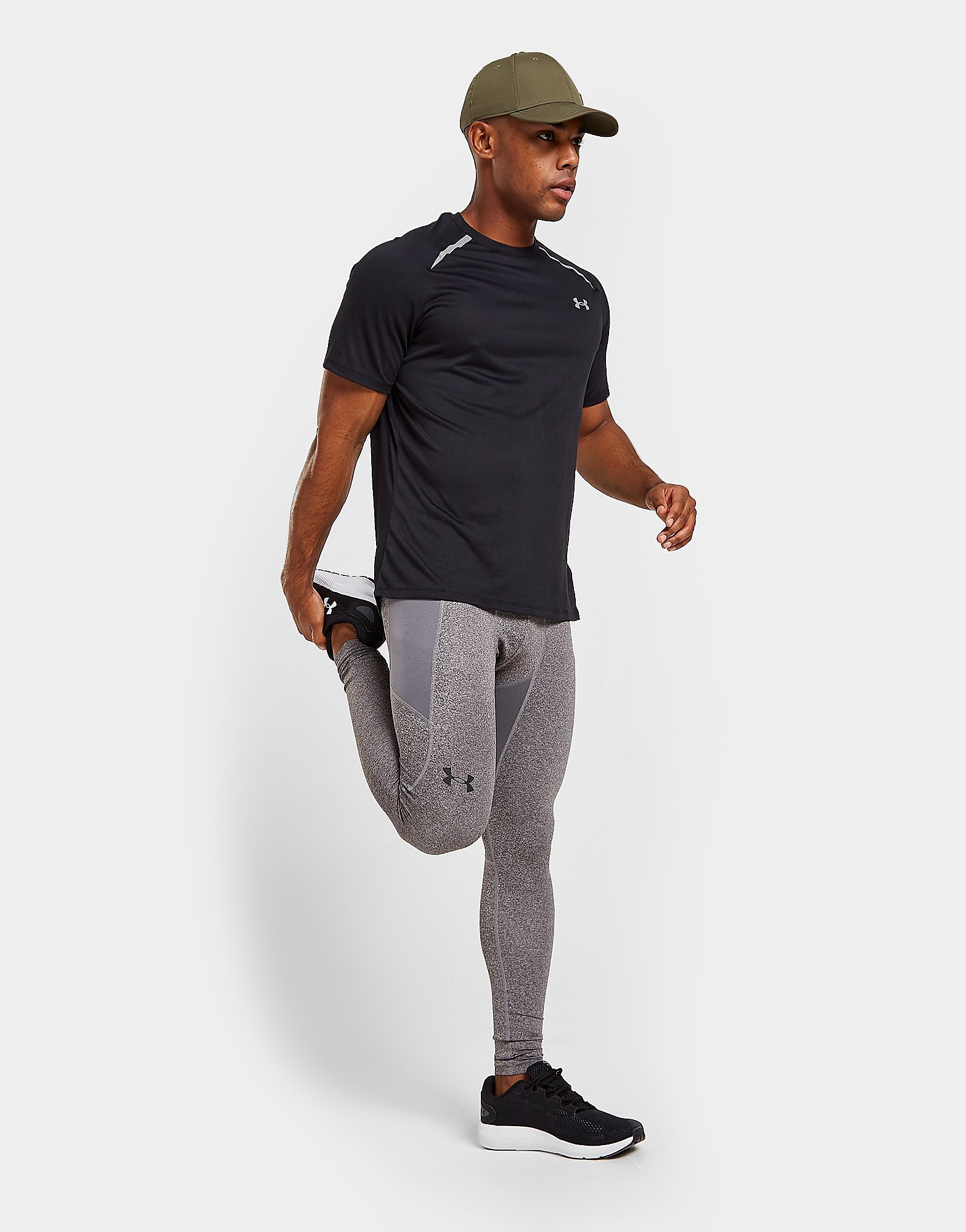 

Under Armour ColdGear Tights - Grey - Mens, Grey