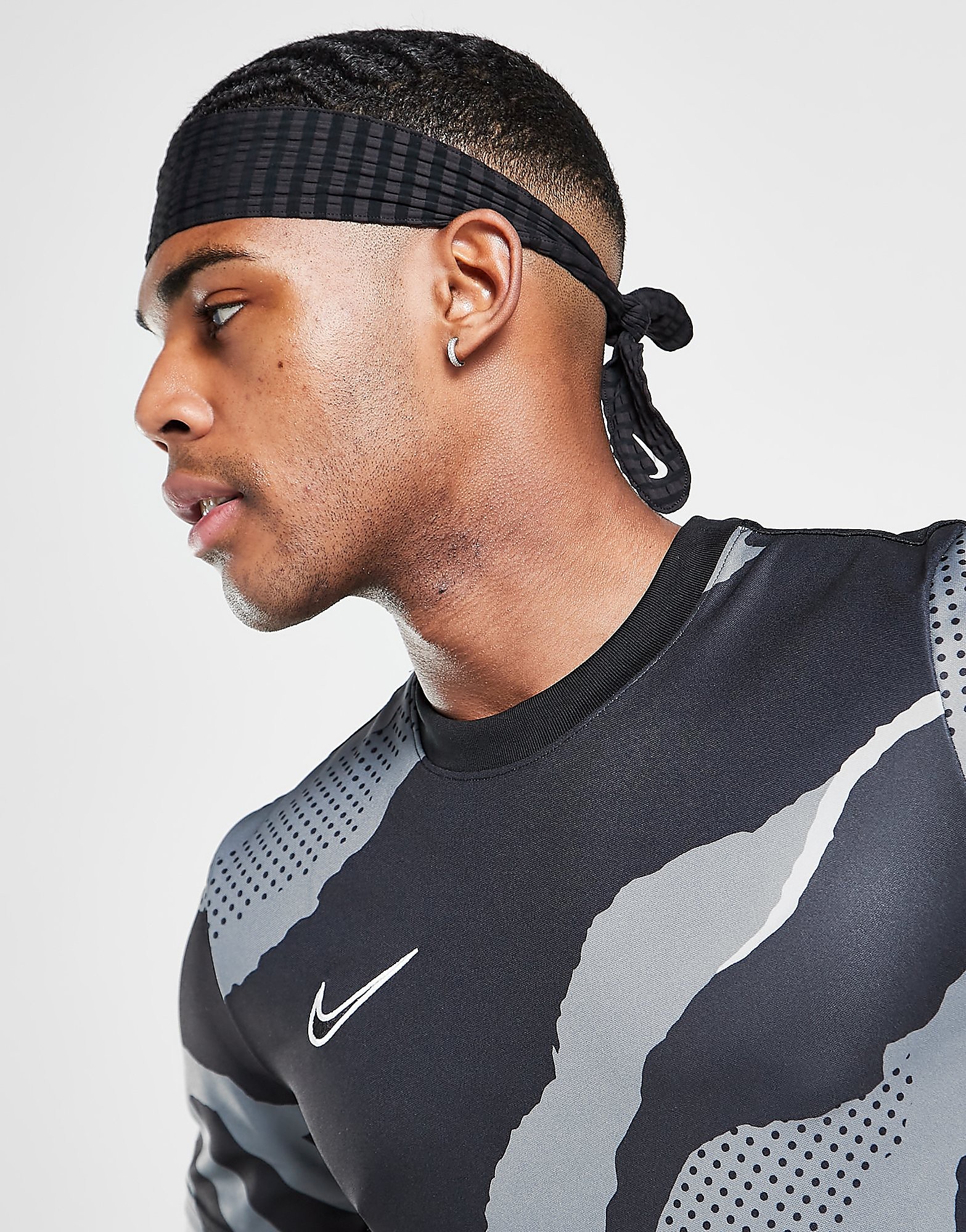

Nike Skinny Head Tie - Black - Womens, Black