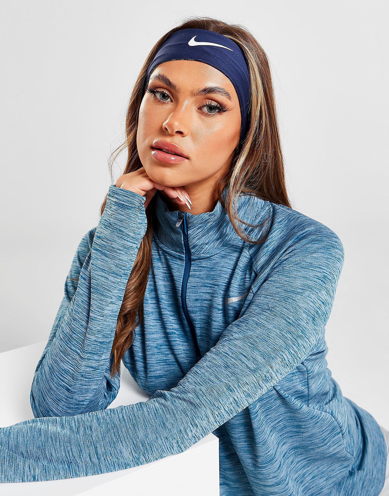 

Nike Dri-FIT Head Tie 3.0 - Blue - Womens, Blue
