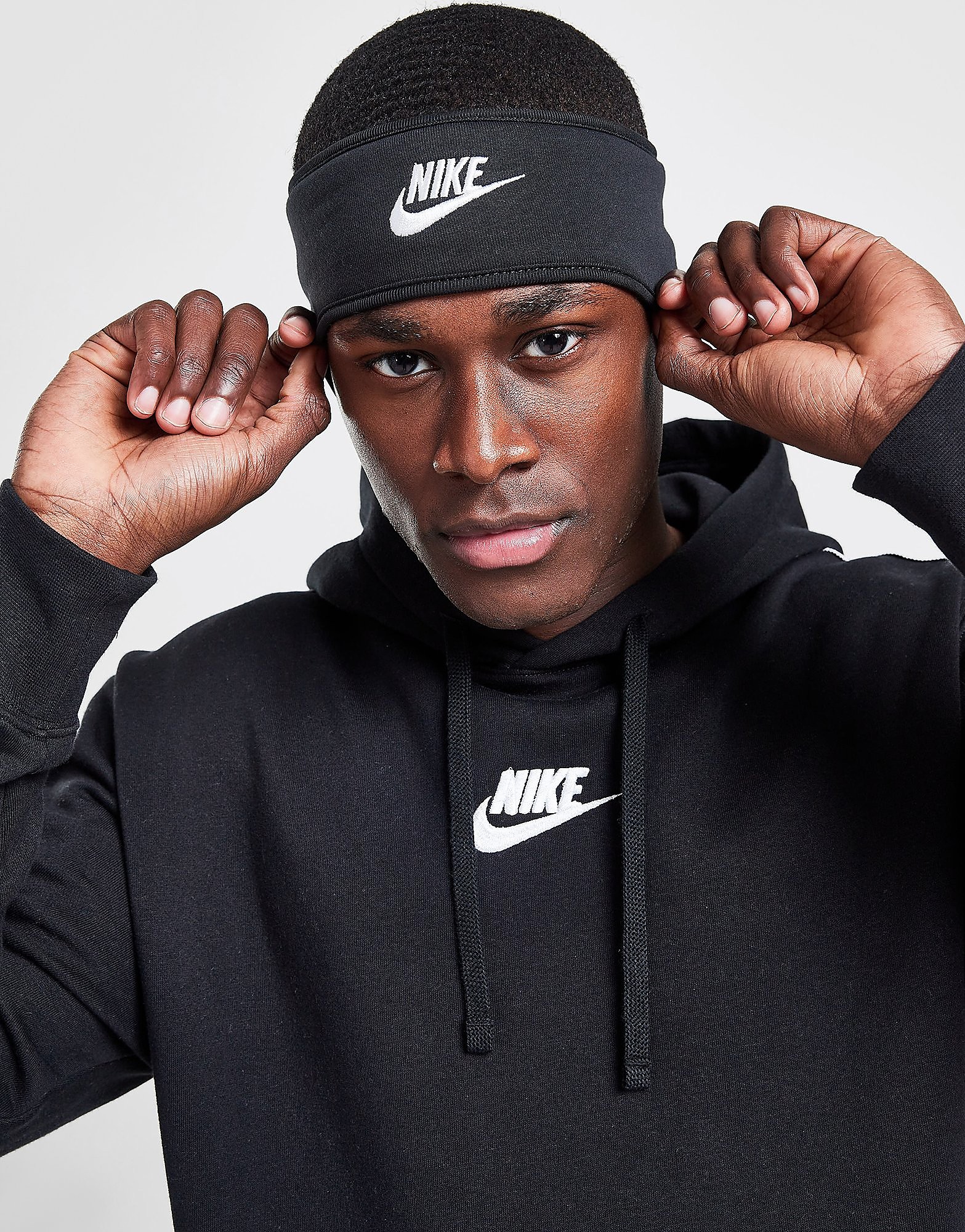 

Nike Club Fleece Headband - Black - Womens, Black