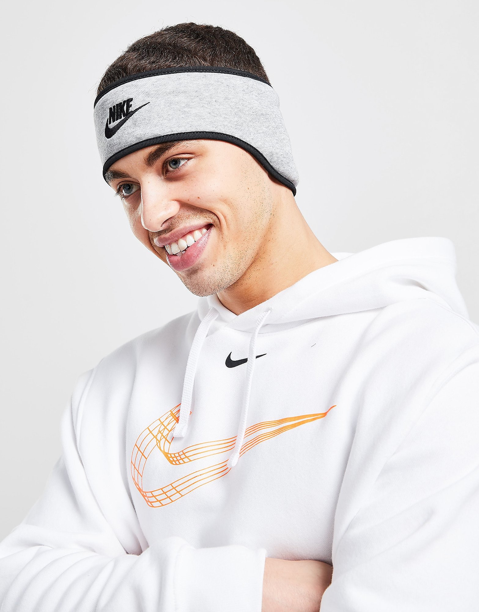 

Nike Club Fleece Headband - Grey - Womens, Grey