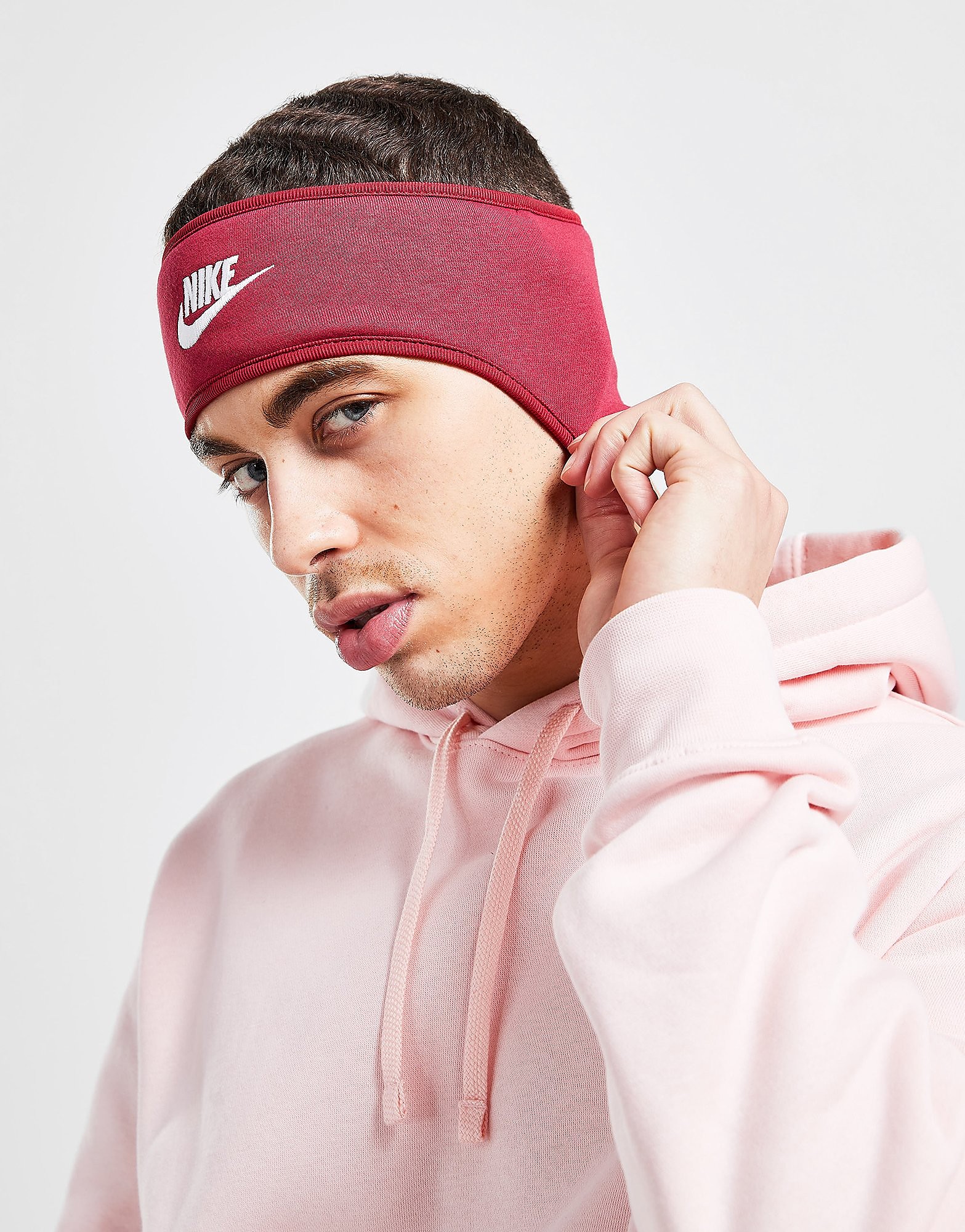 

Nike Club Fleece Headband - Red - Womens, Red