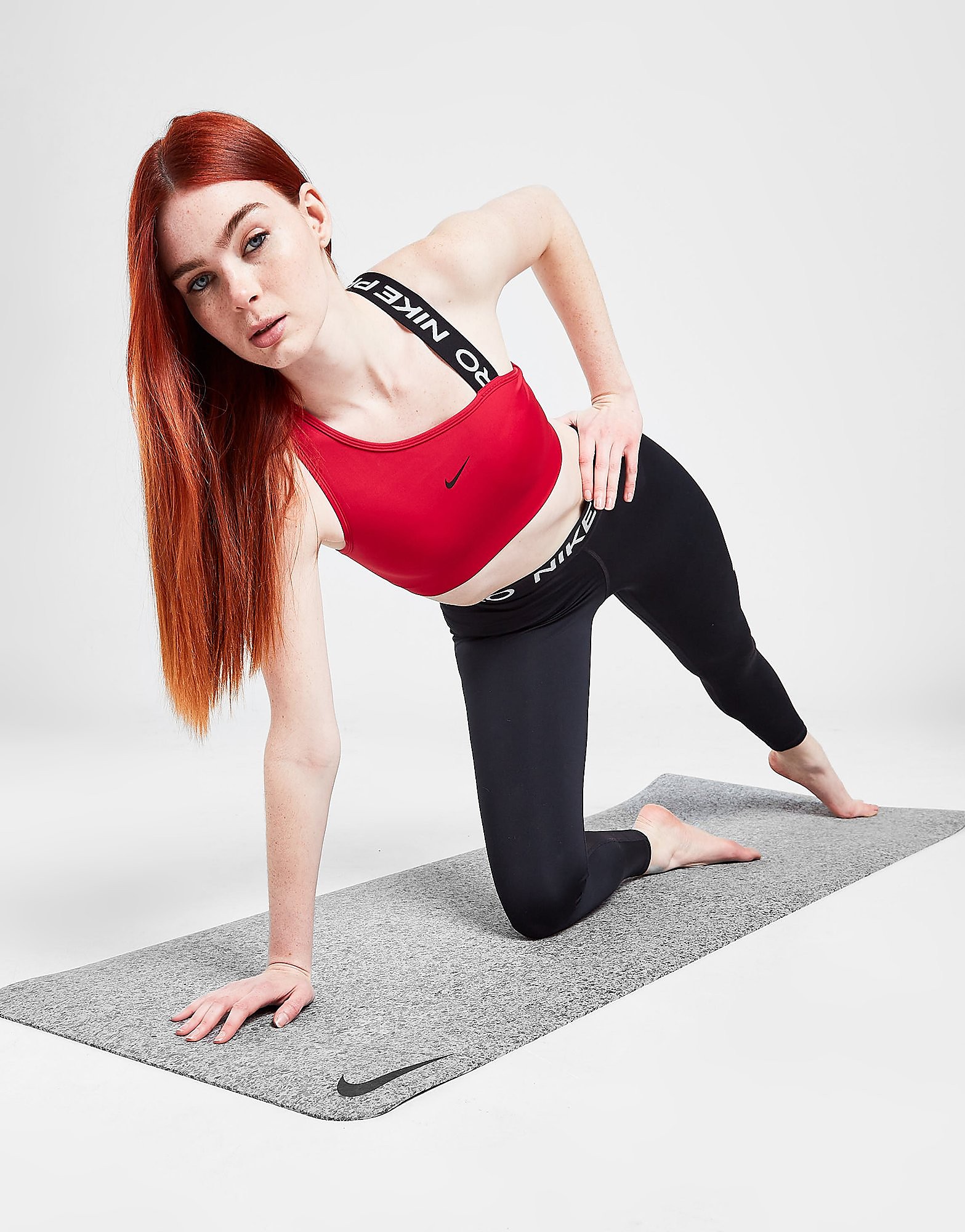 

Nike Flow Yoga Mat - Grey - Womens, Grey