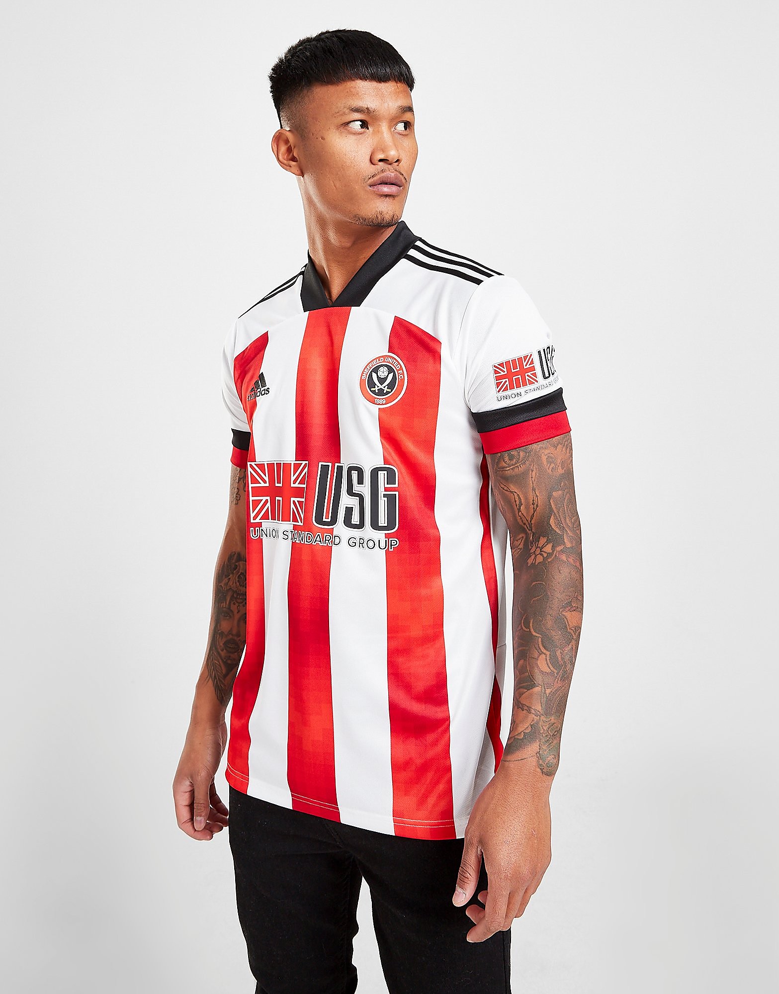 

adidas Sheffield United FC 2020/21 Home Shirt - Red - Mens, Red