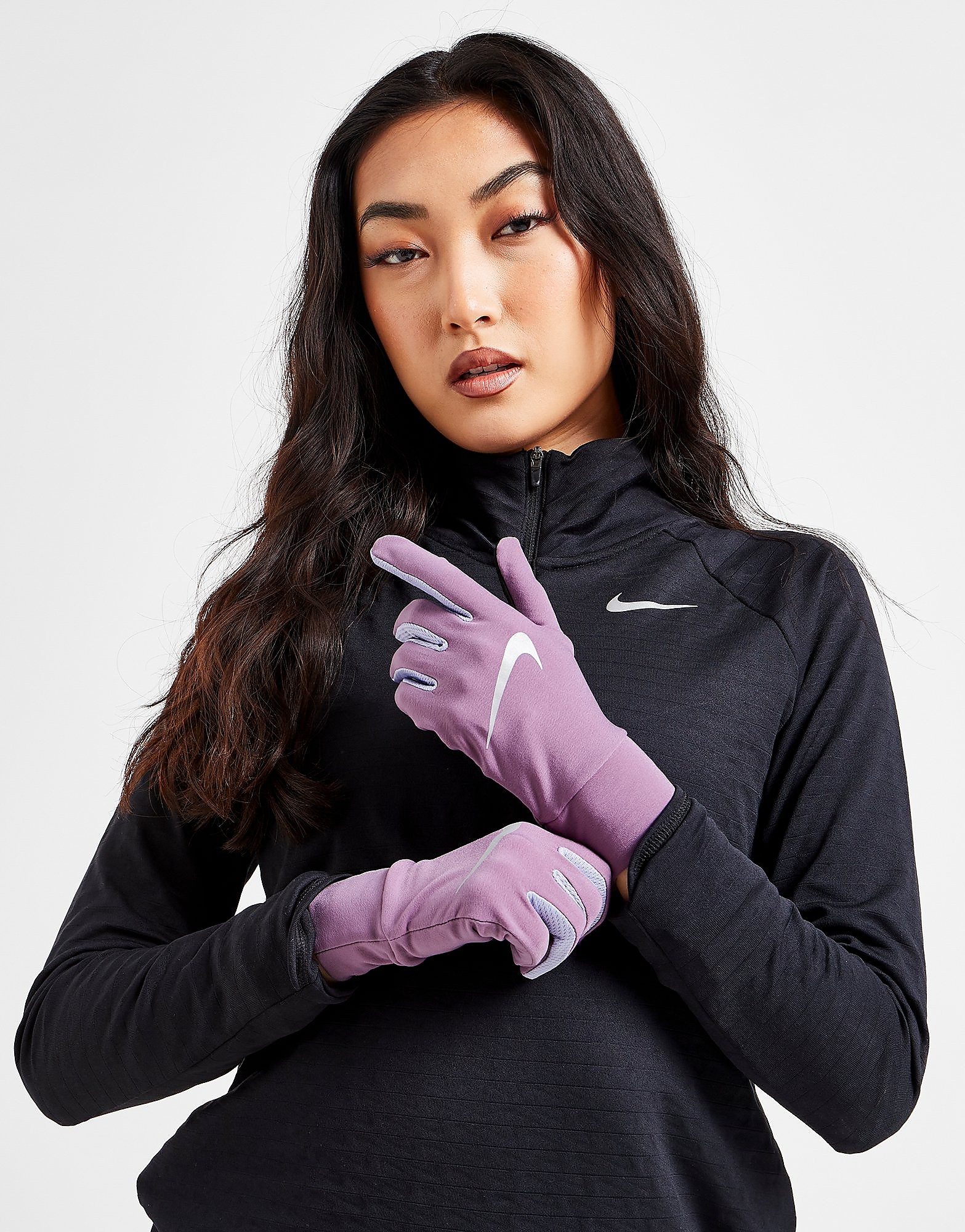 

Nike Lightweight Running Tech Gloves - Purple - Womens, Purple