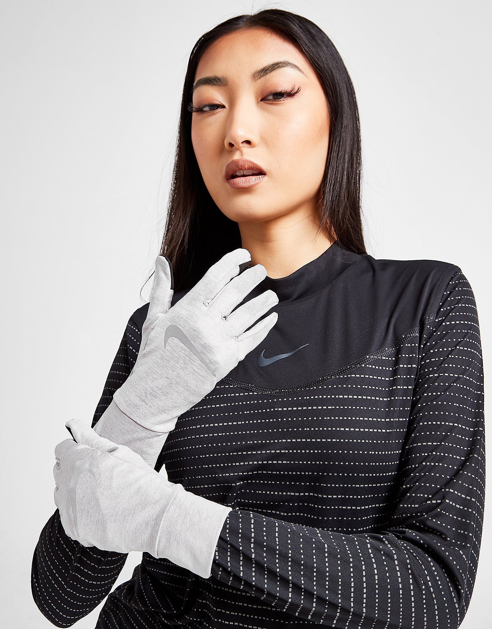 

Nike Run Fleece Gloves Women's - Grey, Grey