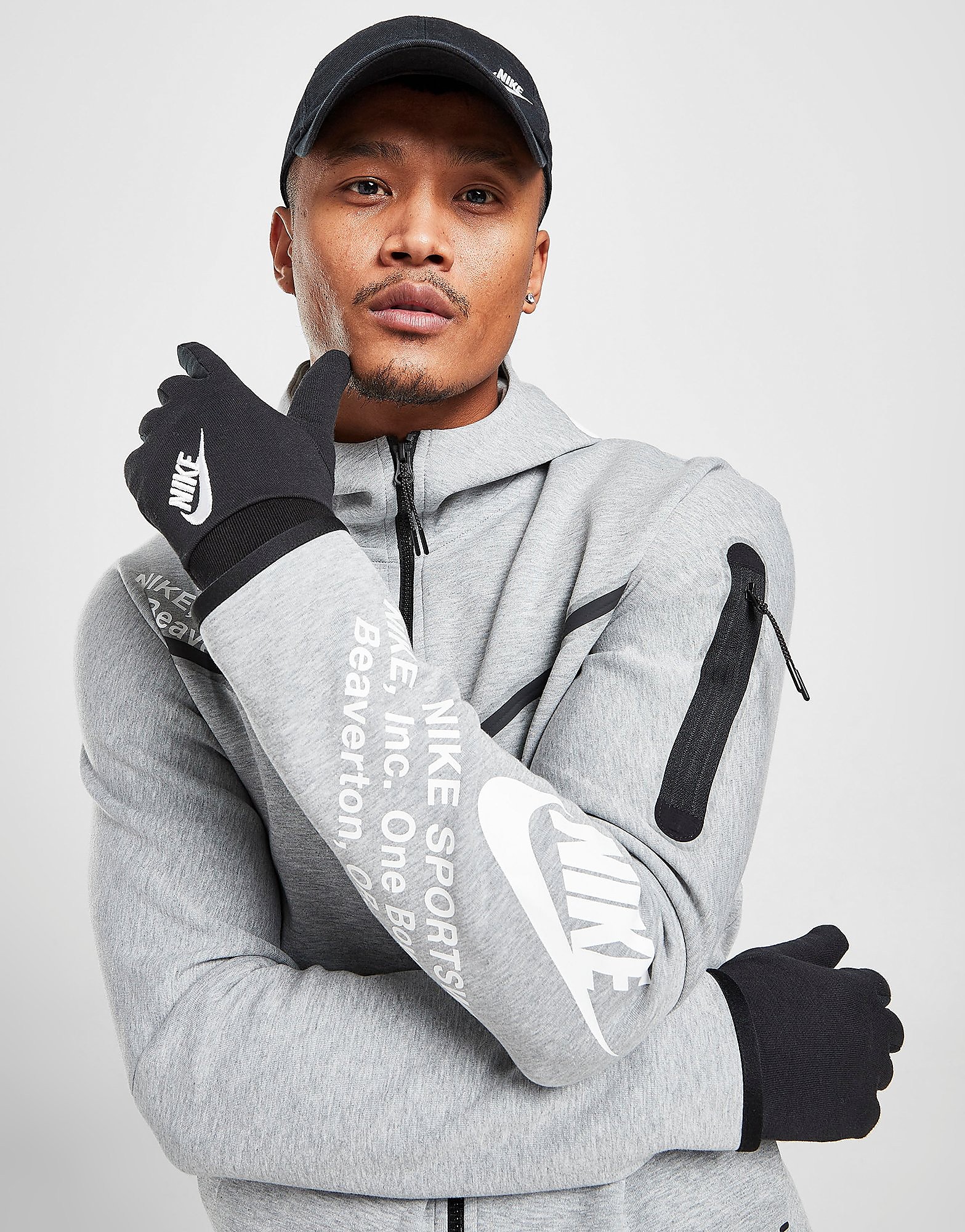

Nike Club Fleece Gloves - Black - Womens, Black